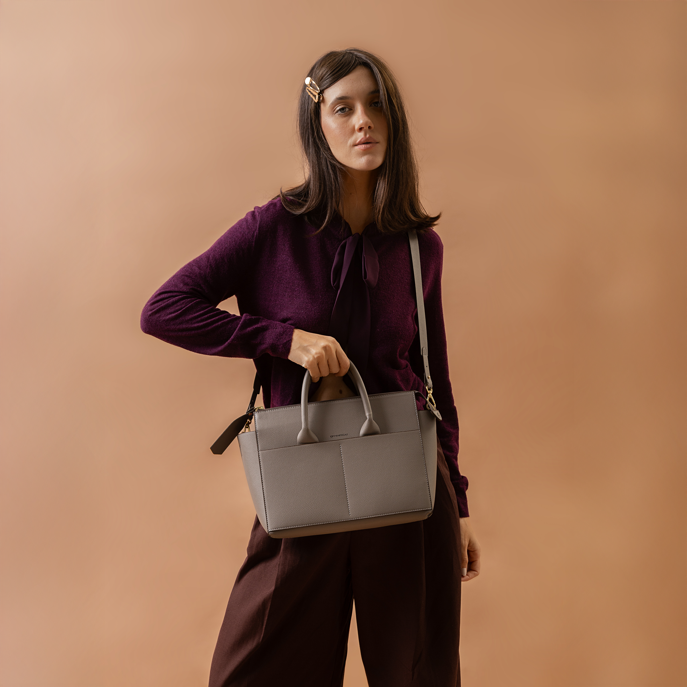 Bolsa 'Mini Juno' Grey