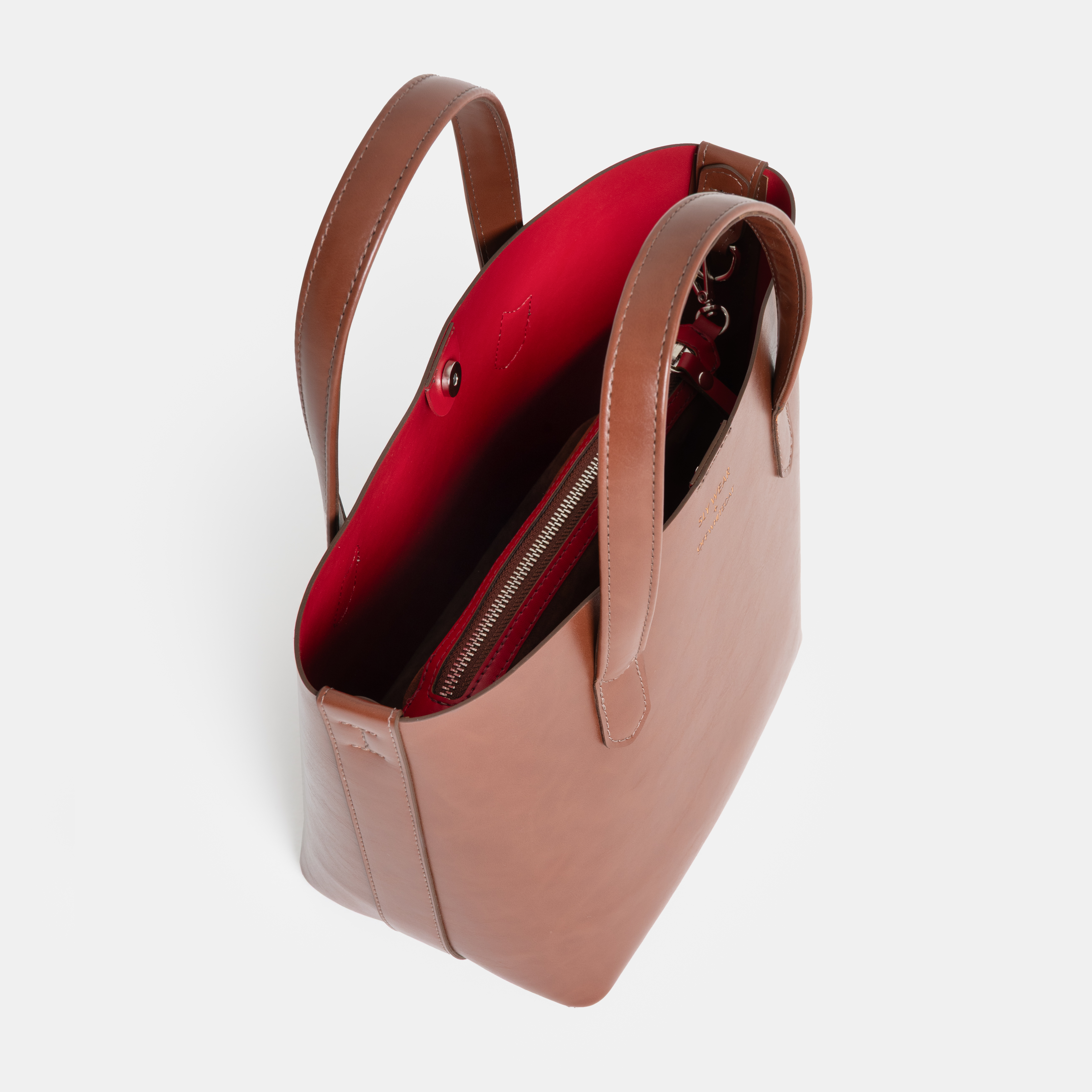 Bolsa 'Poppy' Brown