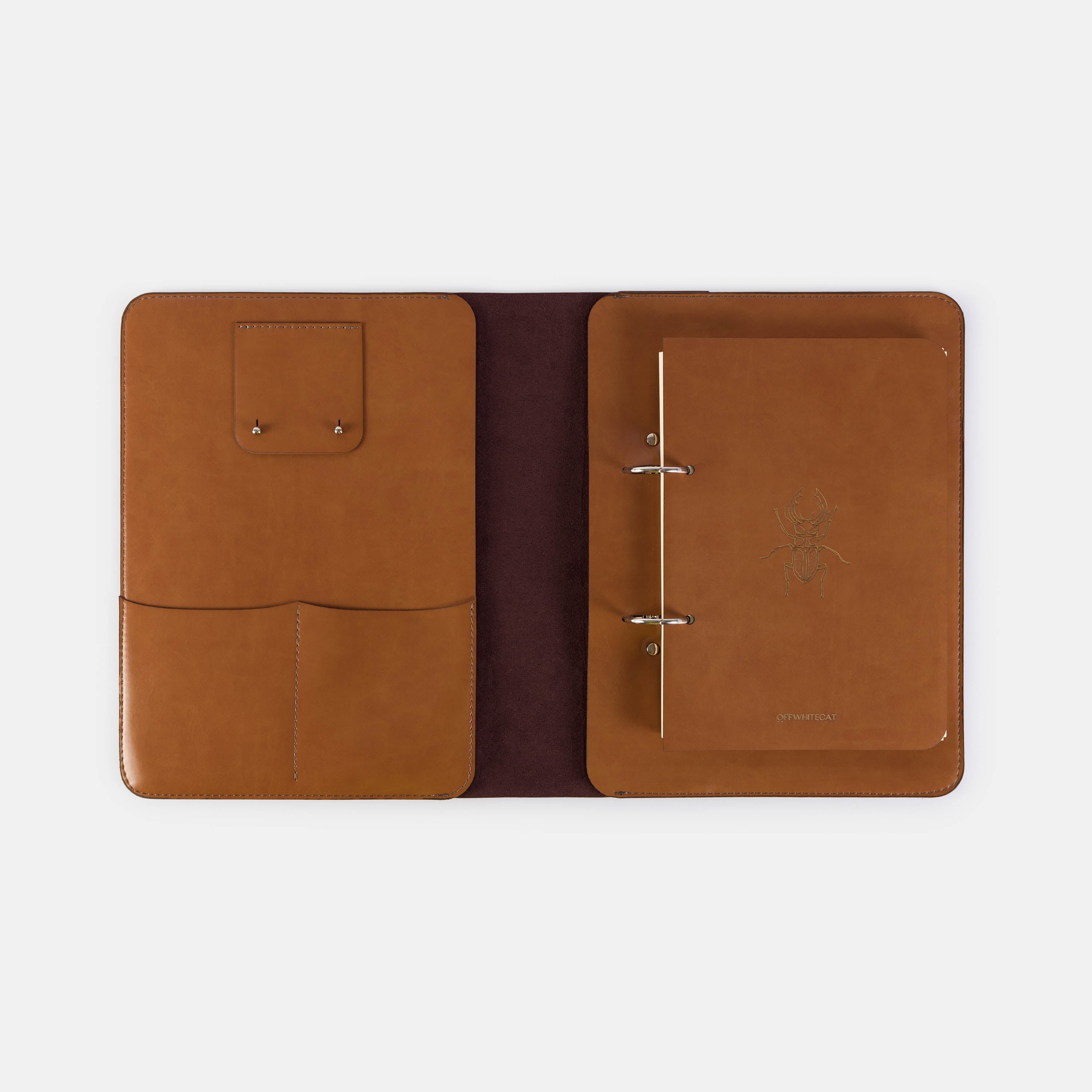 Case 'Bob' Natural-Off White Cat-