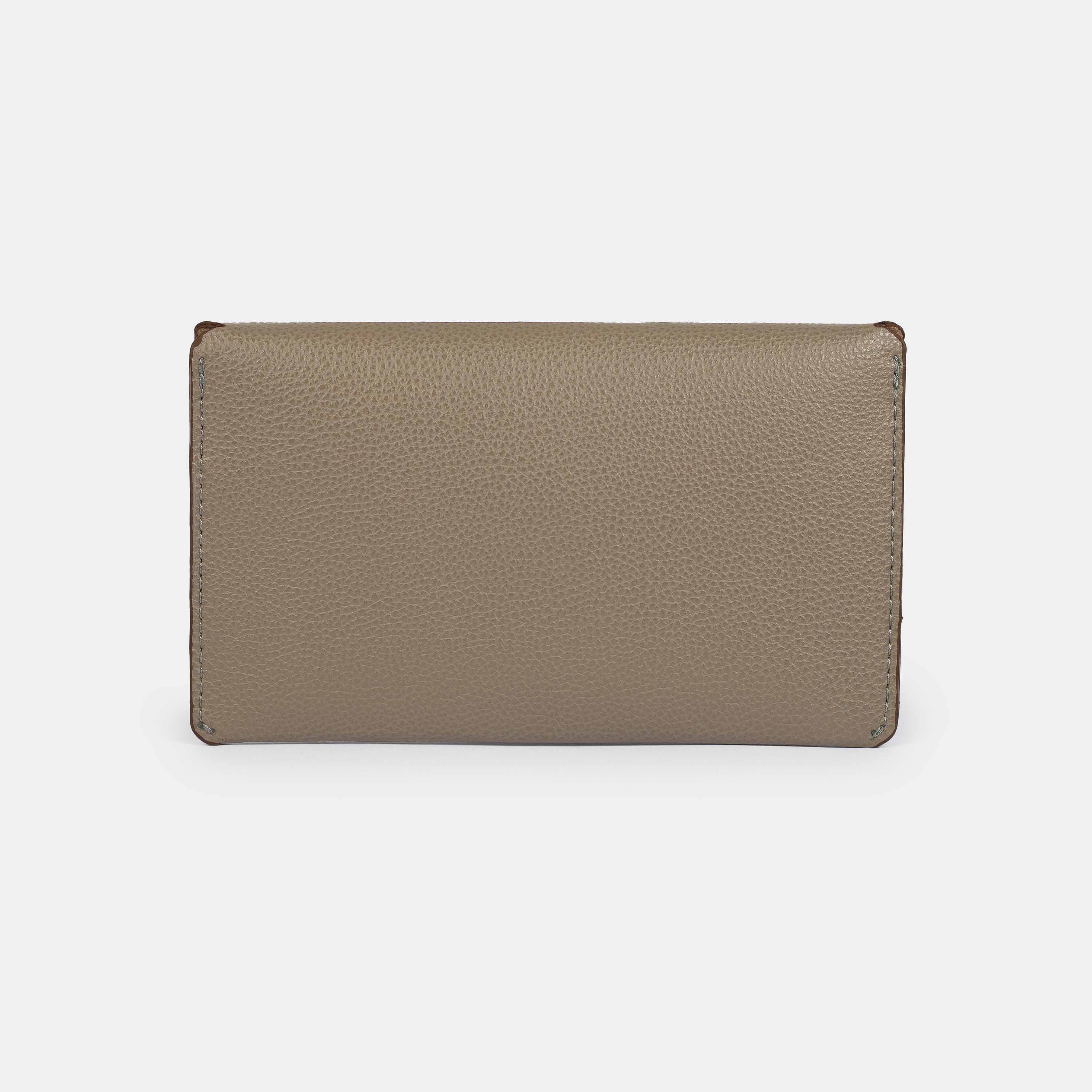 Carteira 'Nina' Grey-Off White Cat-