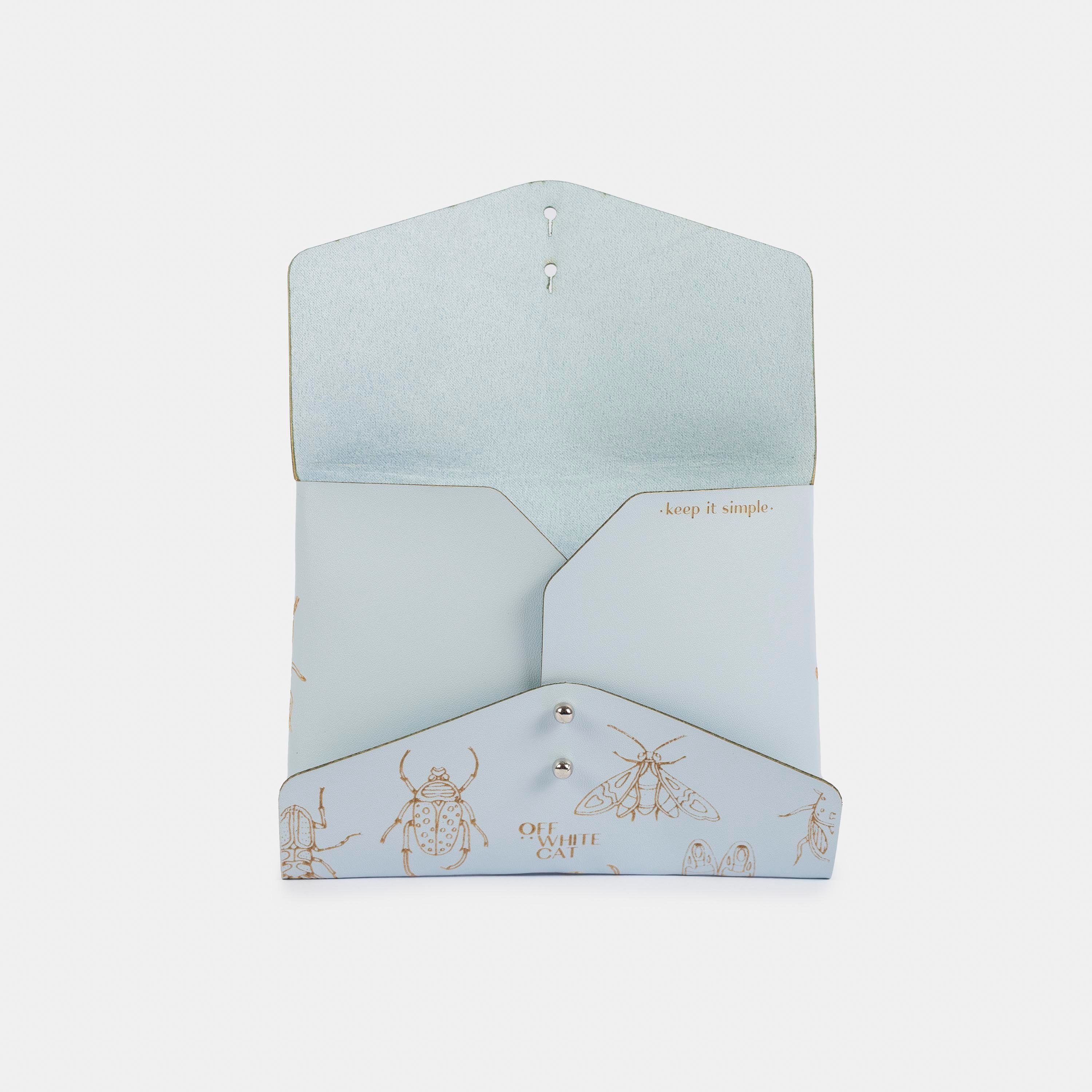 Carteira 'Lola' Light Blue