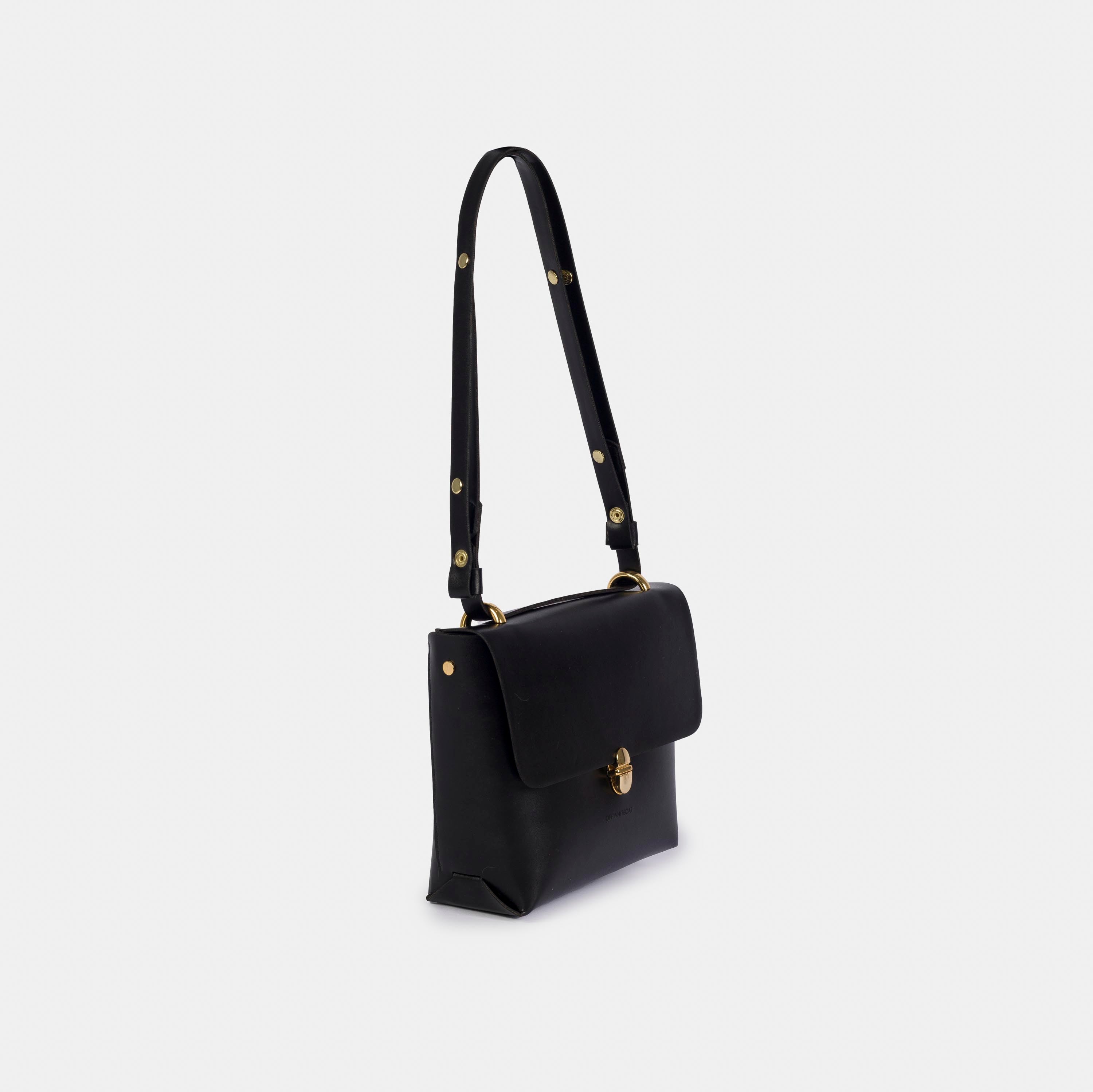Bolsa 'Lui' Black-Off White Cat-Bolsa