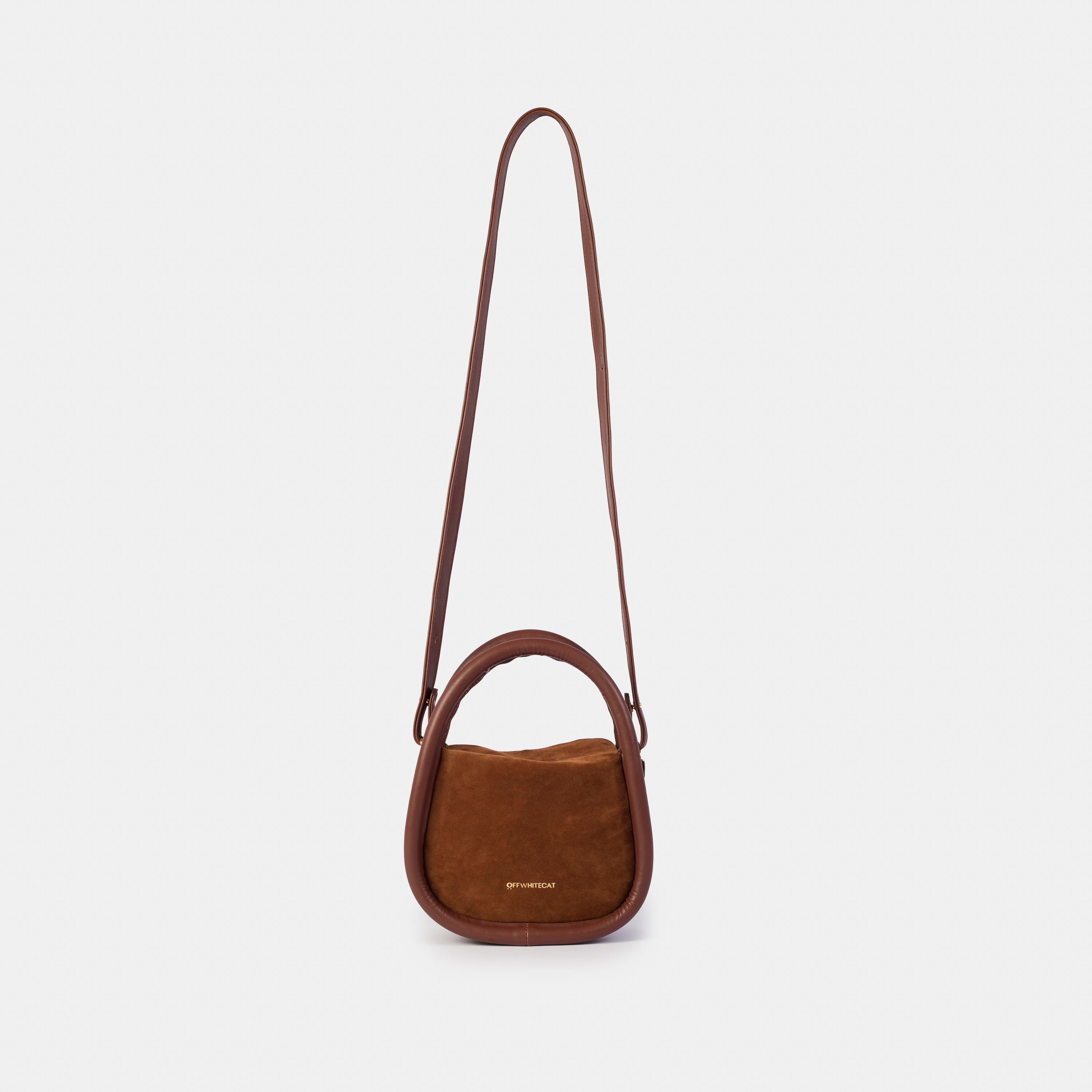 Bolsa 'Petit Corina' Brown