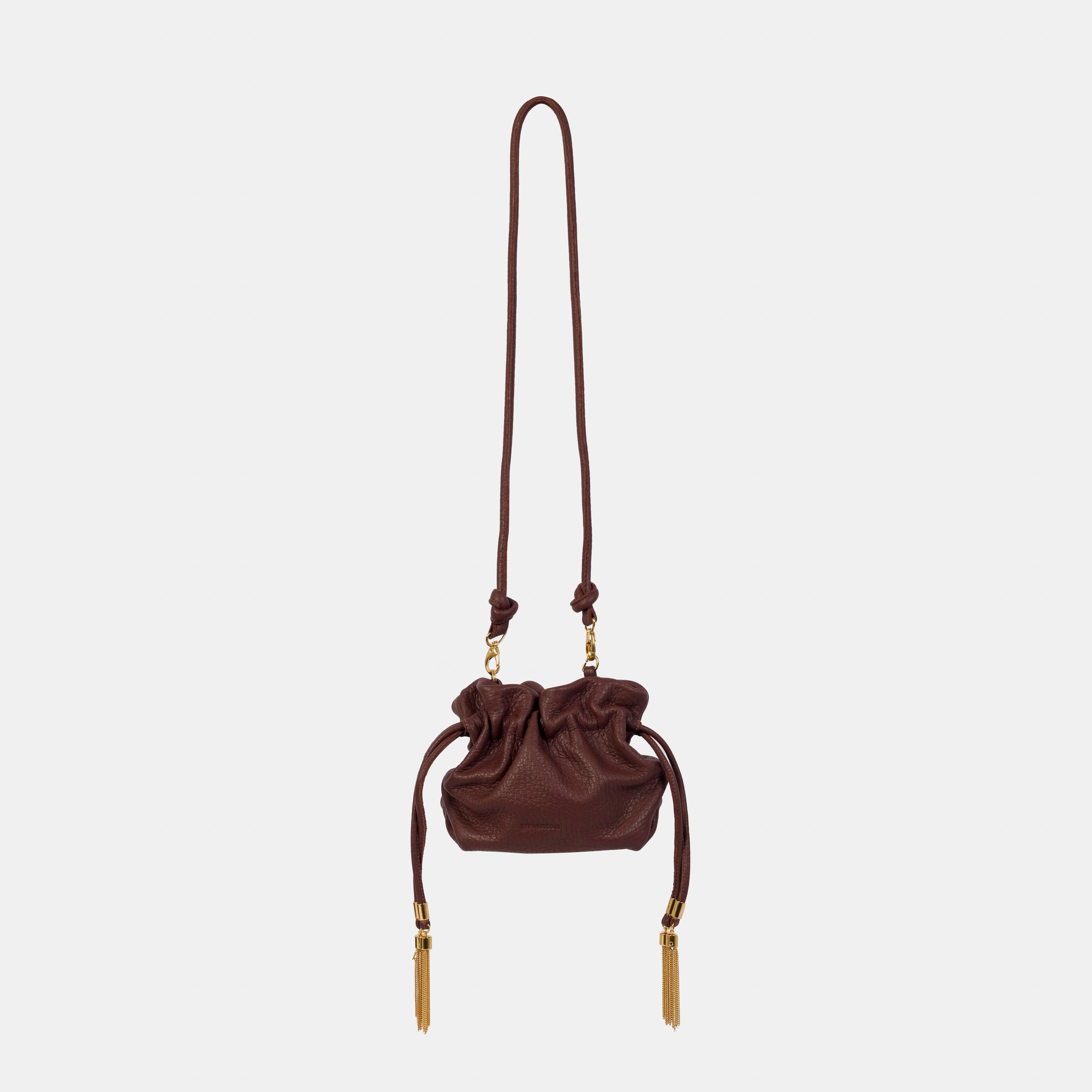 Bolsa 'Mitza' Couro - Brandy