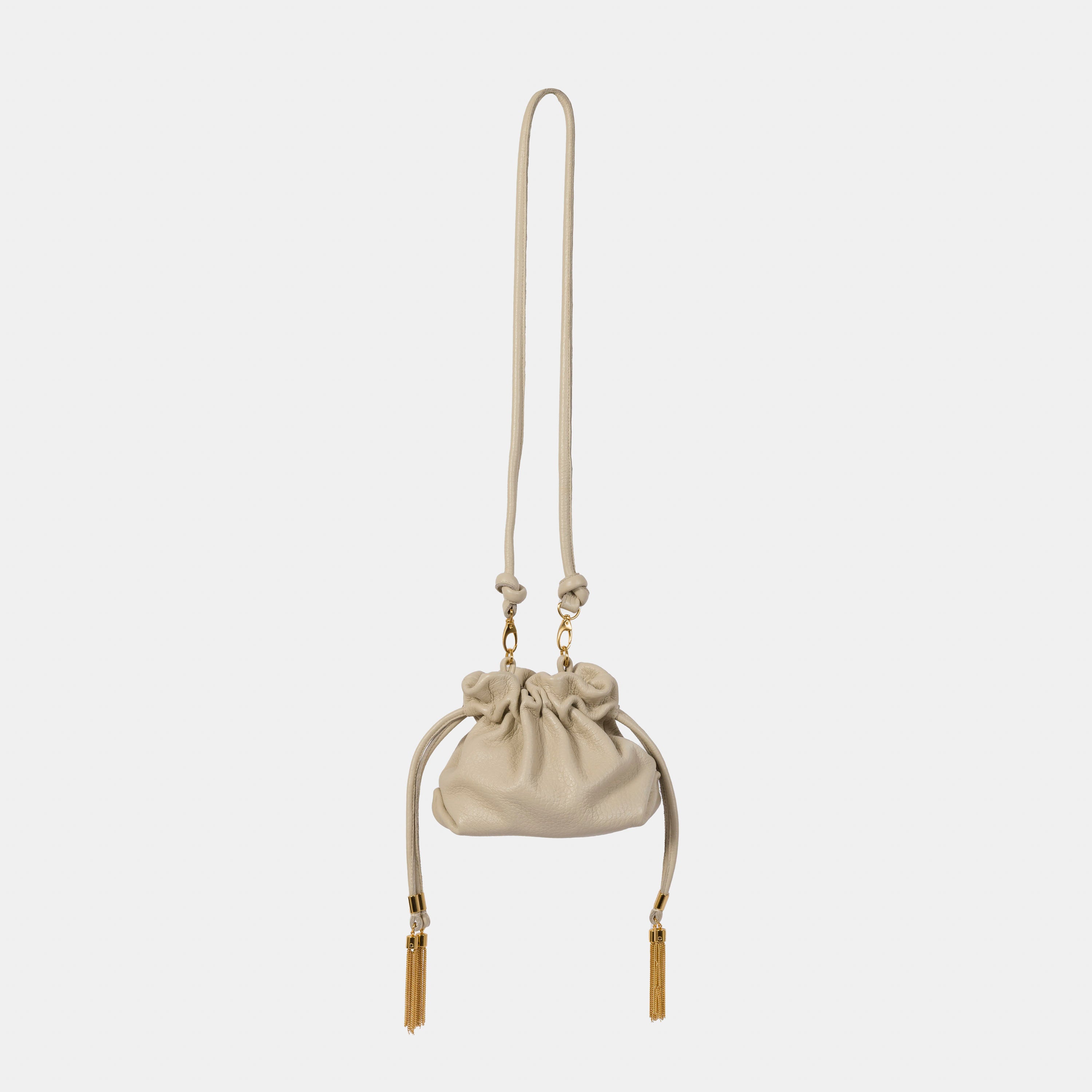Bolsa 'Mitza' Couro - Off White