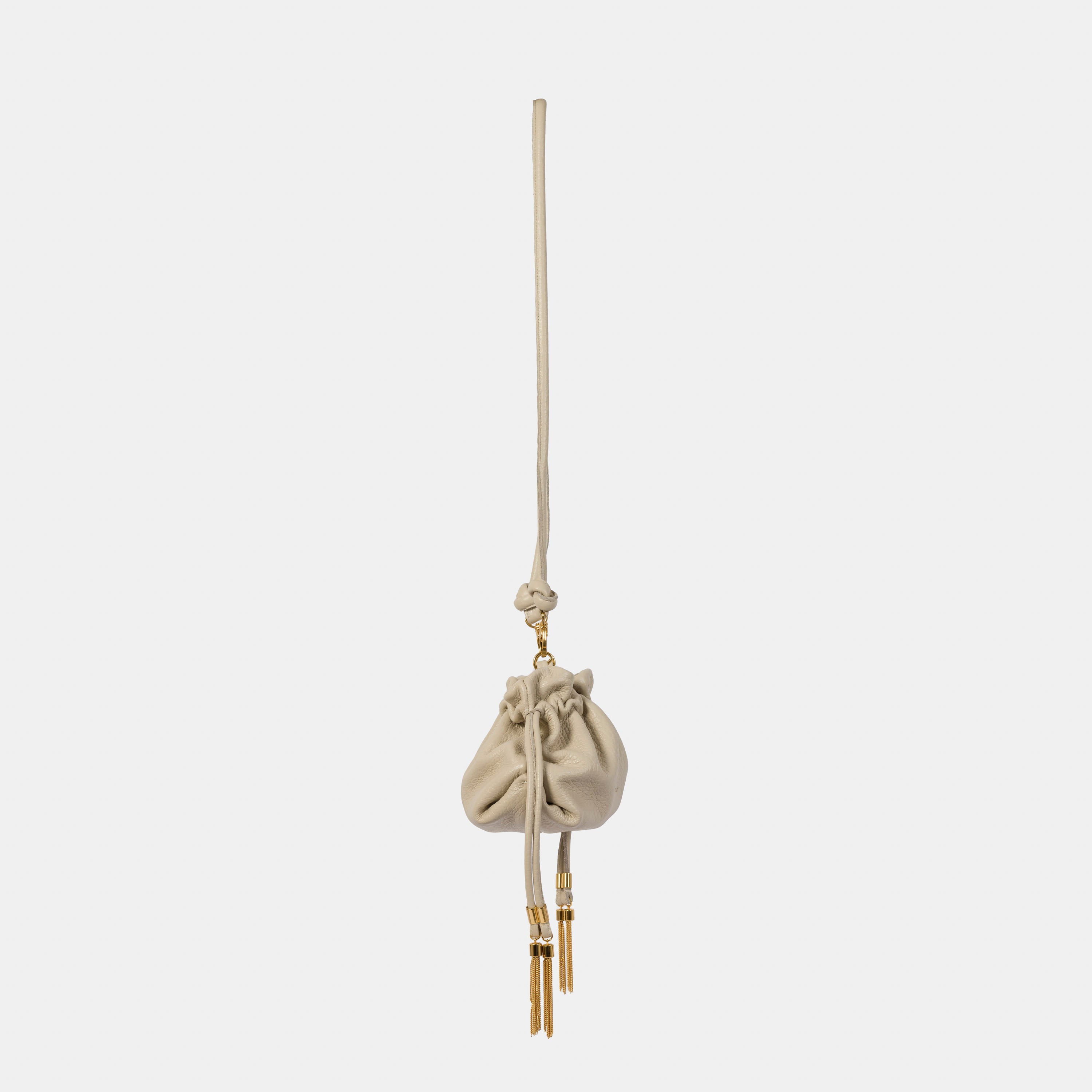 Bolsa 'Mitza' Couro - Off White