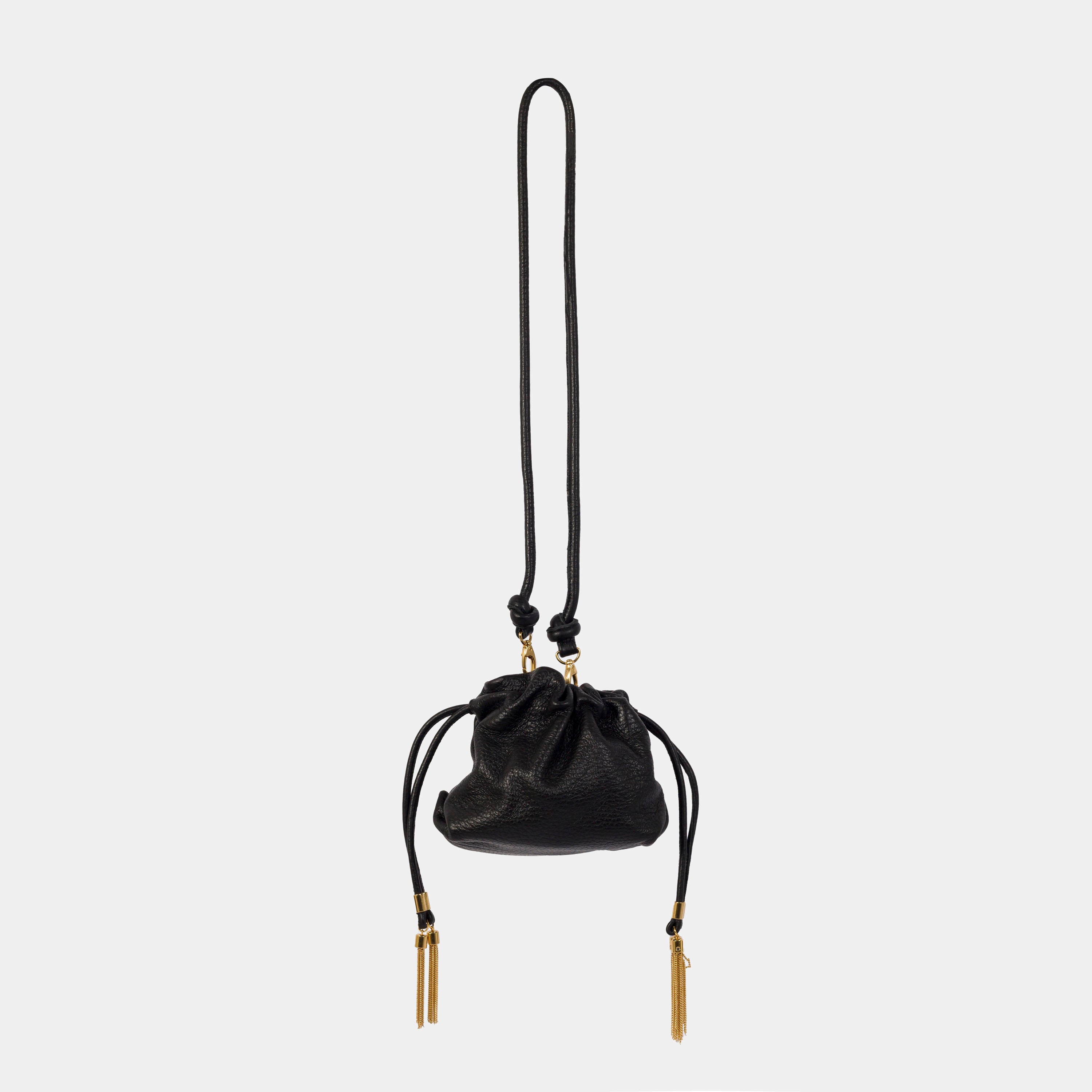 Bolsa 'Mitza' Couro - Black