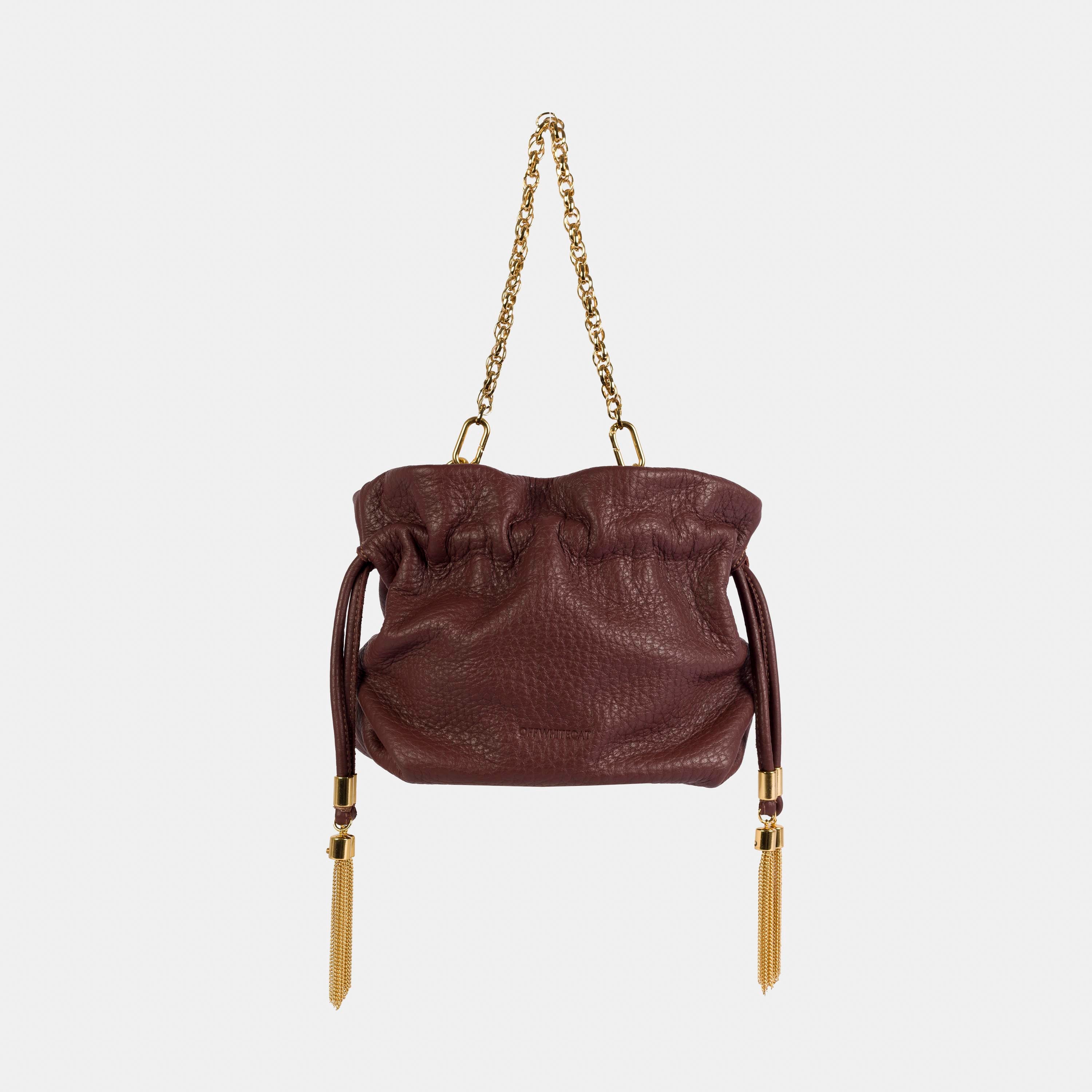 Bolsa 'Mitza' Couro - Brandy
