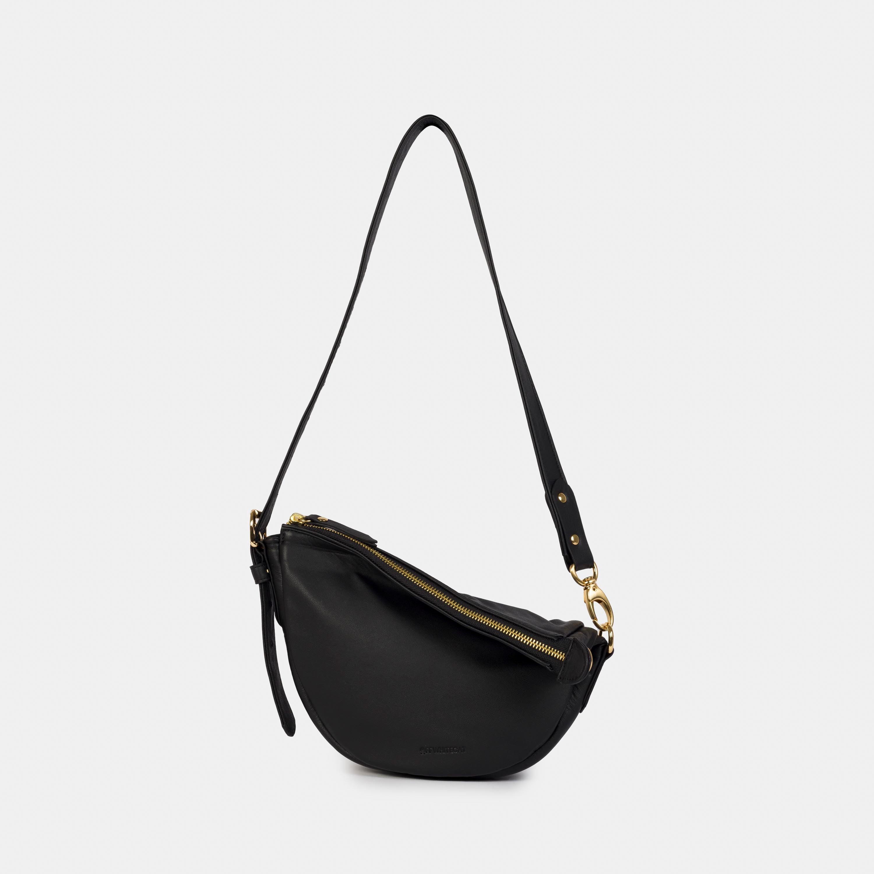 Bolsa 'Mini Zoe' Couro - Black