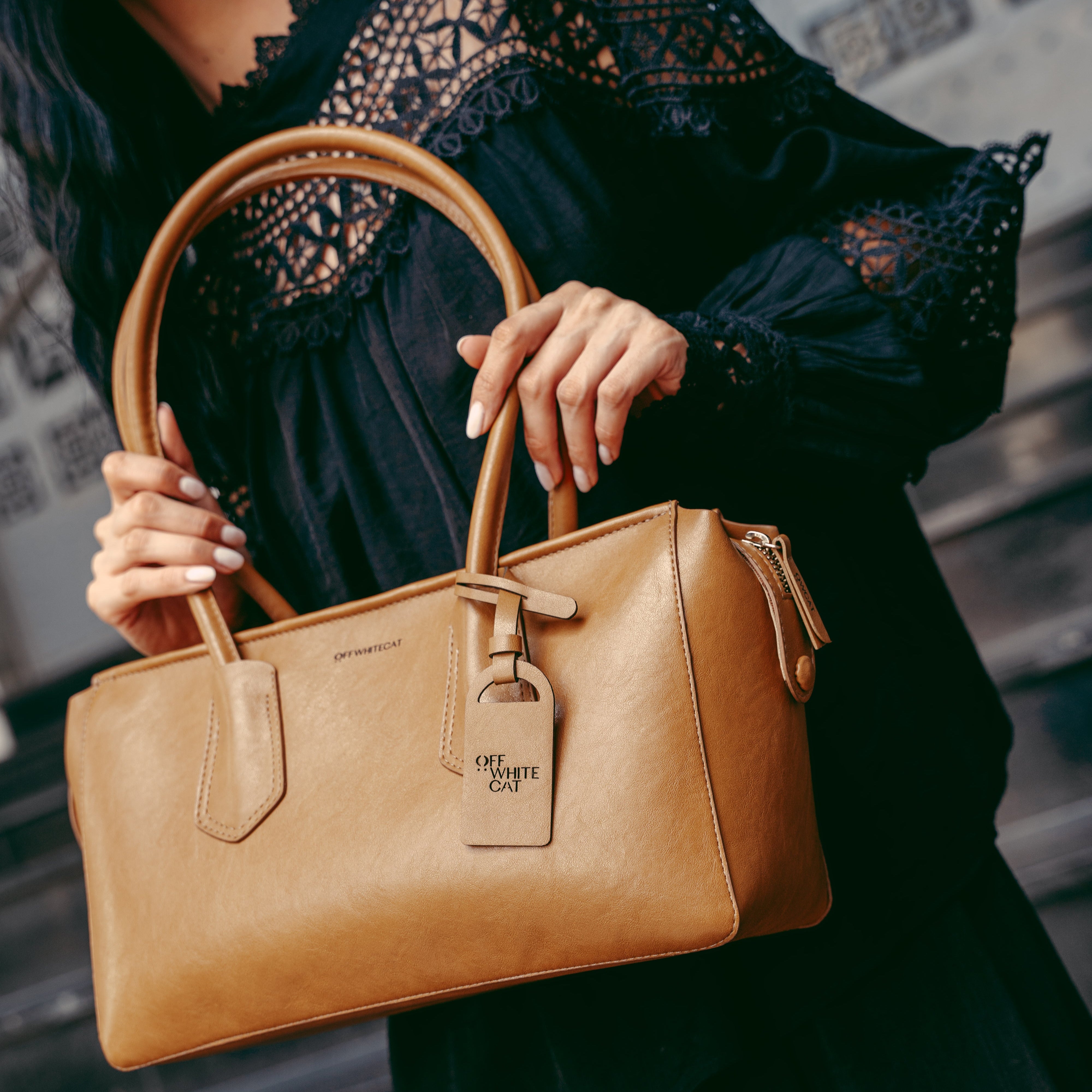 Bolsa 'Kim' Camel