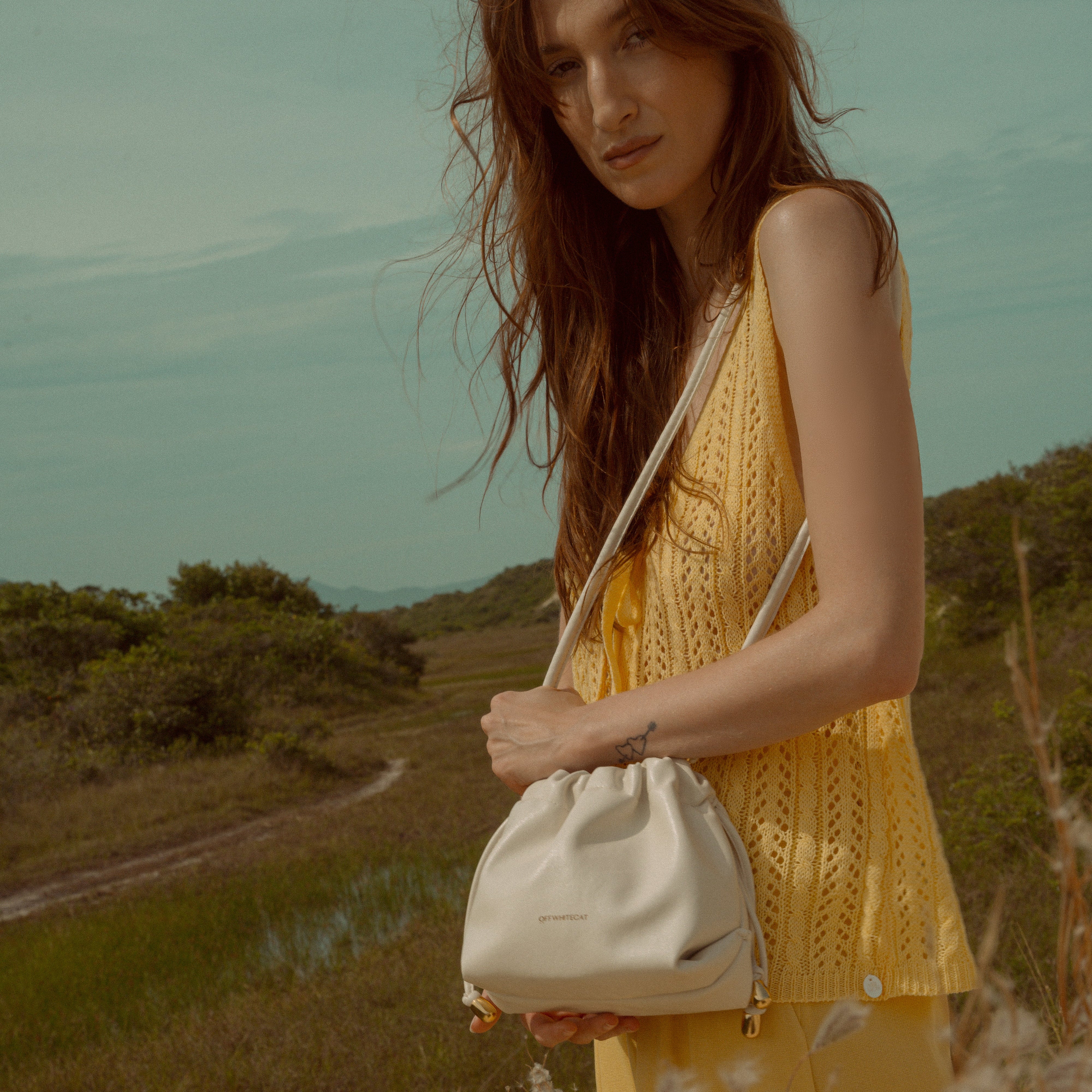 Bolsa 'New Mitza' Off White