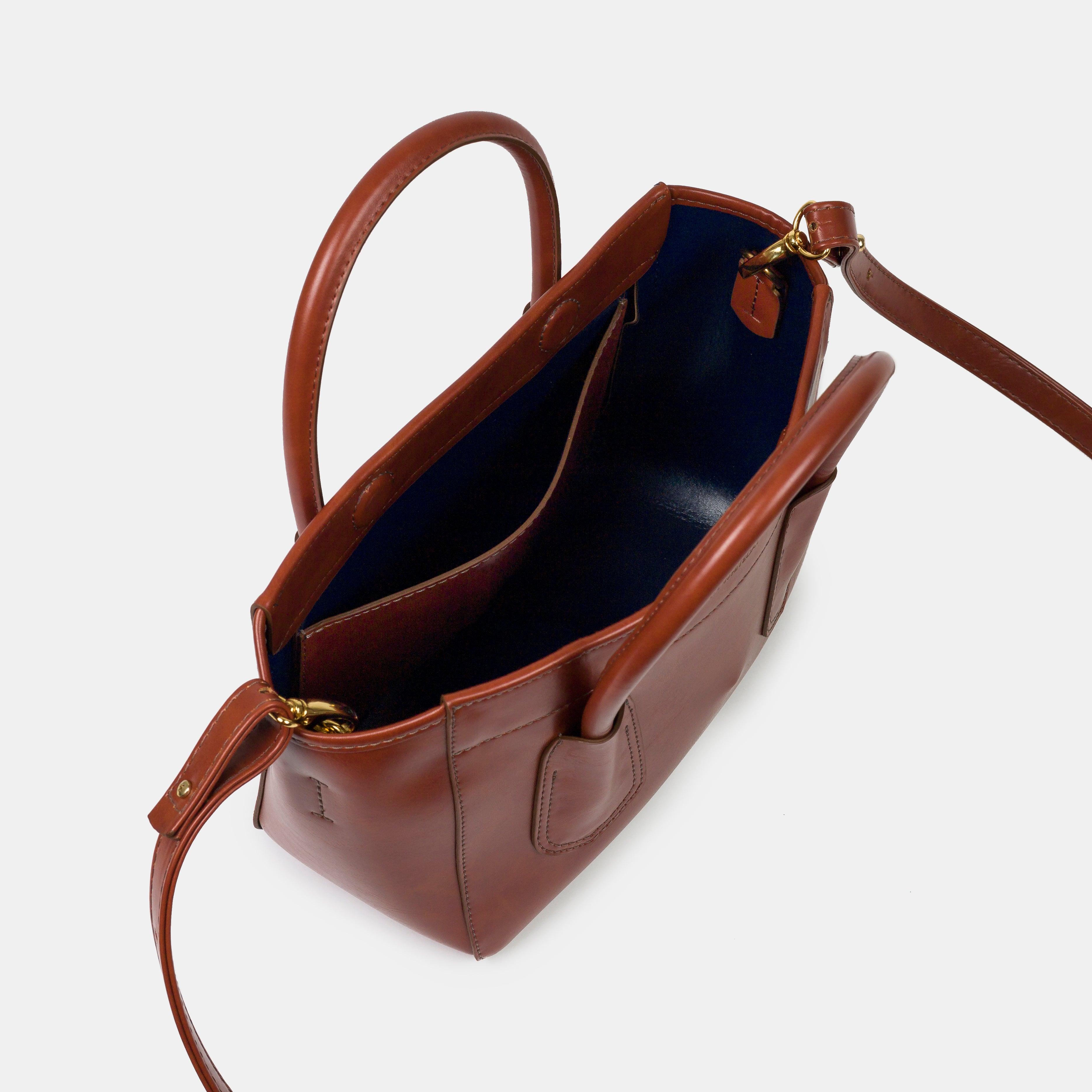 Bolsa 'Claire' Rust-Off White Cat-