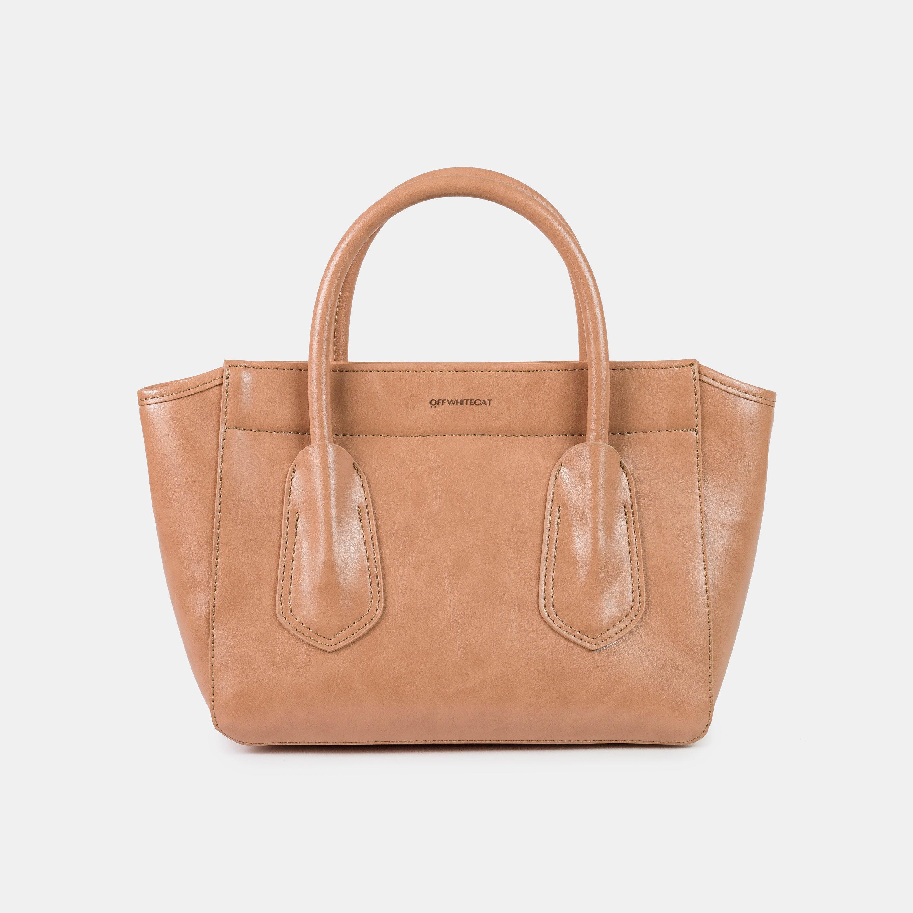 Bolsa 'Claire' Sand-Off White Cat-