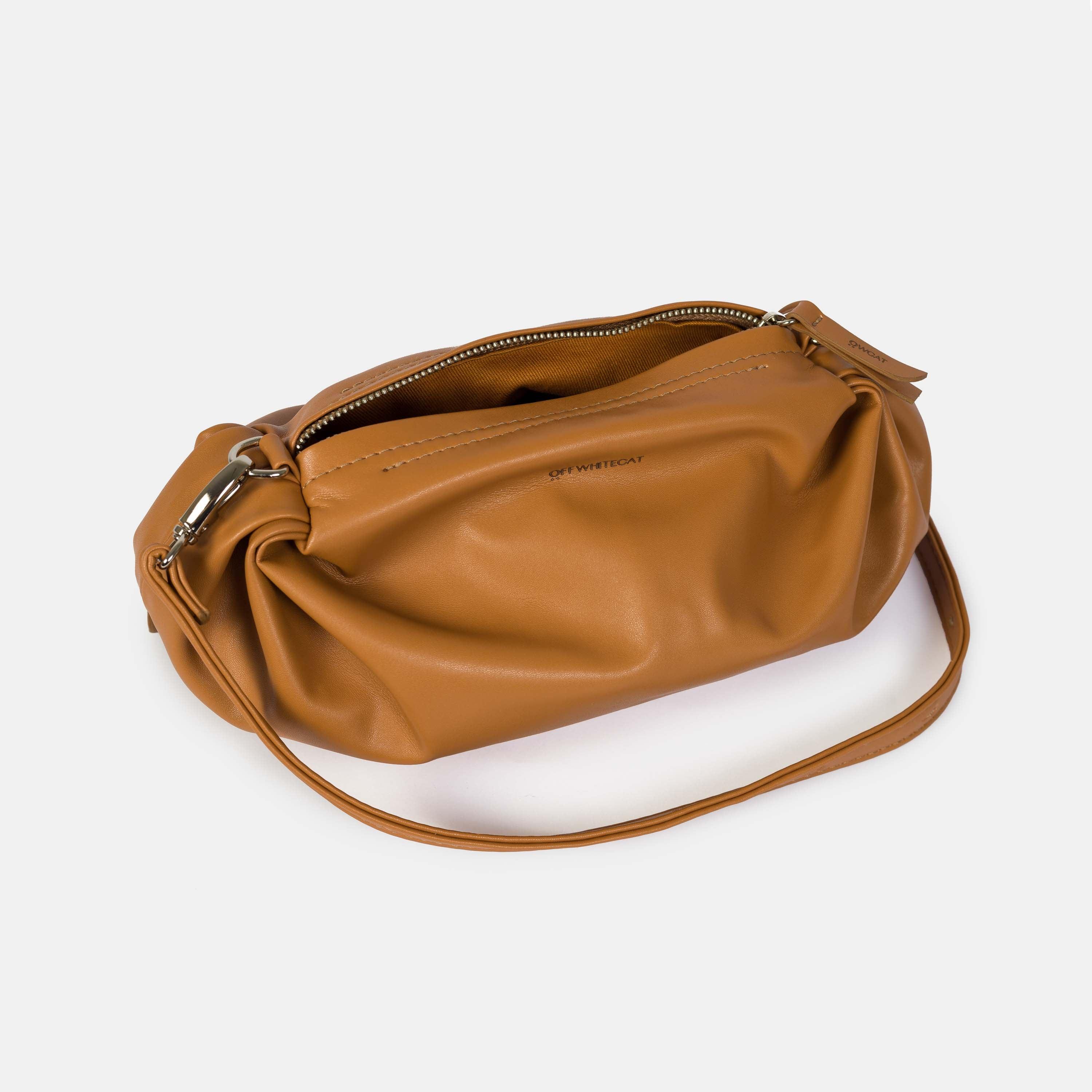 Bolsa 'Elle' Camel-Off White Cat-