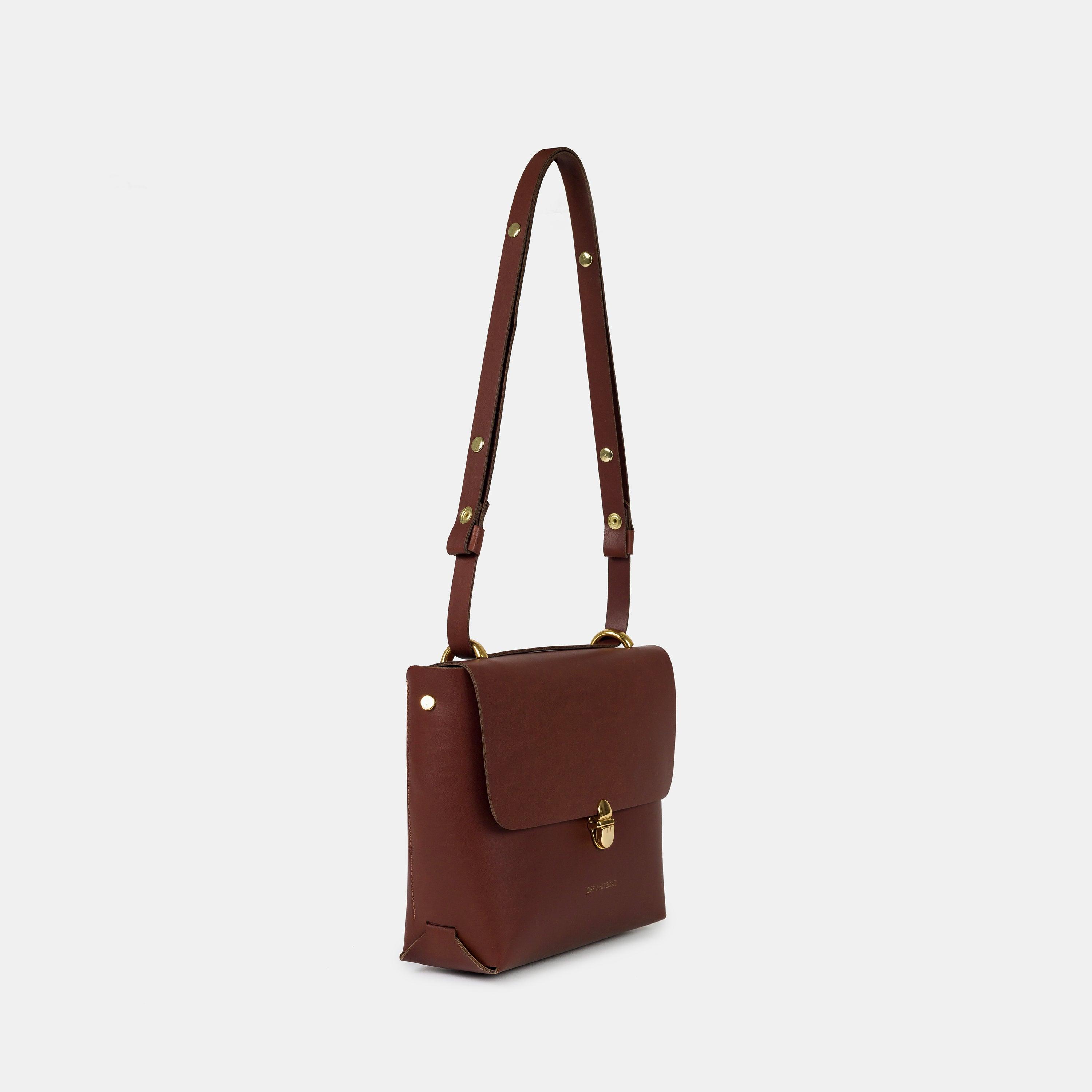 Bolsa 'Lui' Brandy-Off White Cat-Bolsa