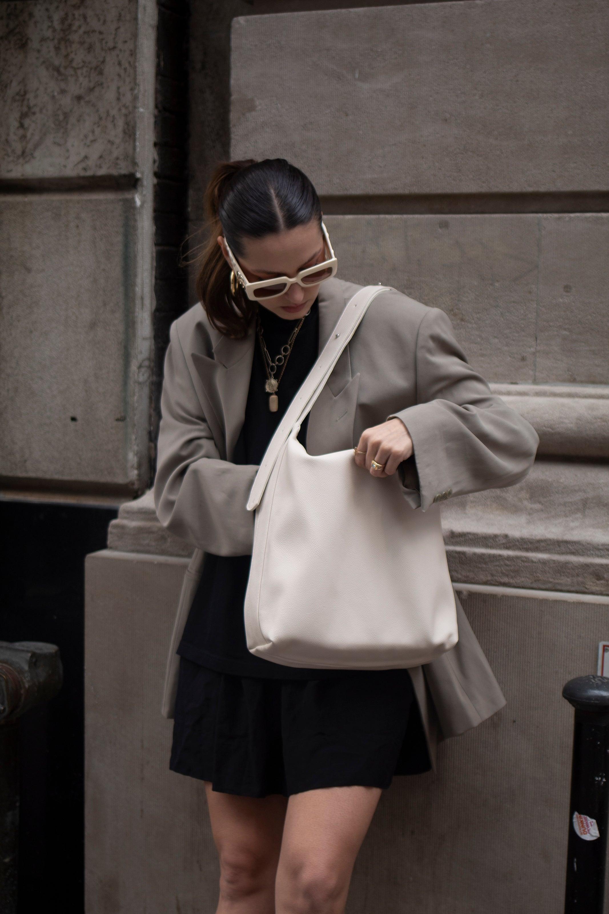 Bolsa 'Soho' Off White-Off White Cat-