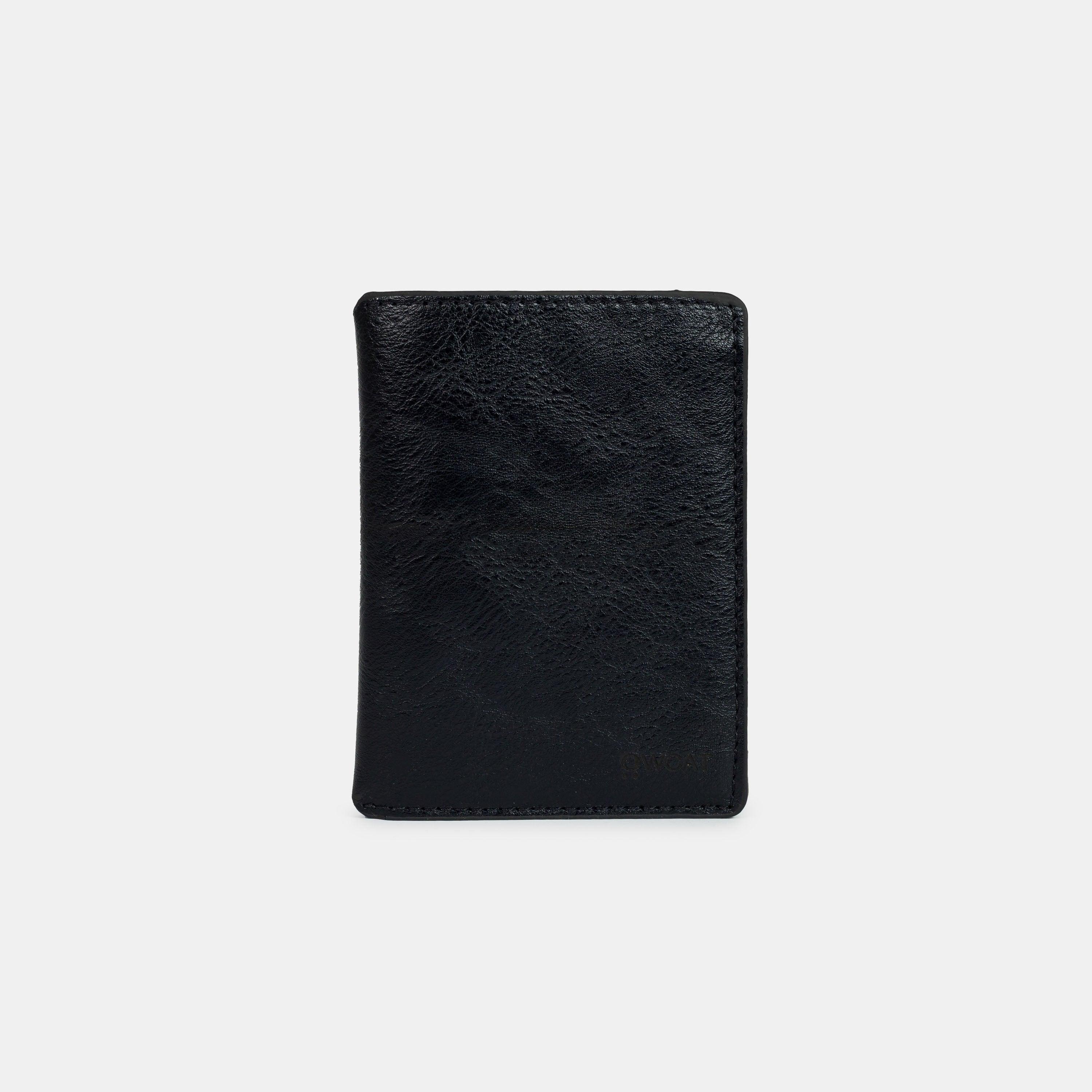 Carteira 'Canário' Black-Off White Cat-