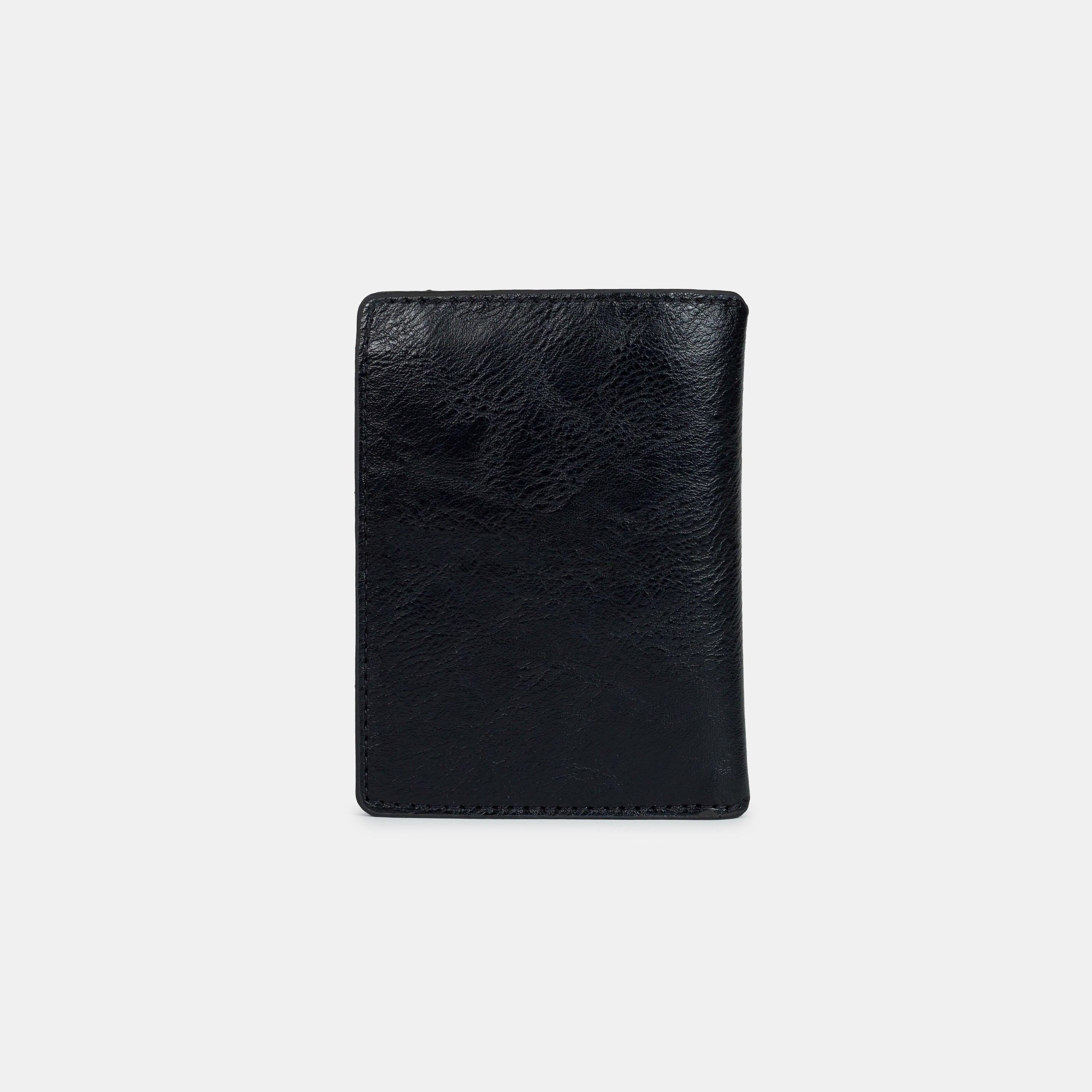 Carteira 'Canário' Black-Off White Cat-
