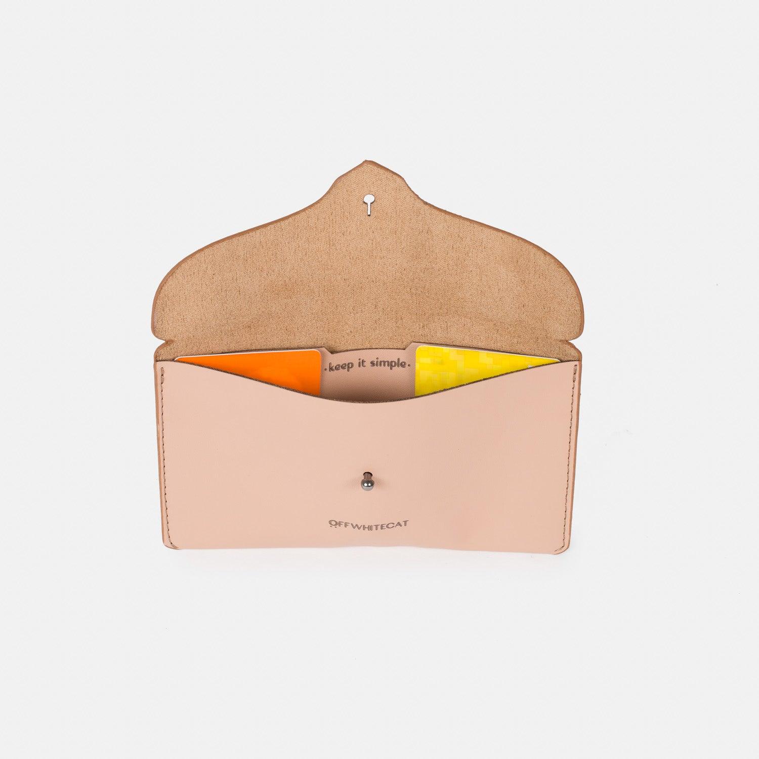 Carteira 'Nina' Blush-Off White Cat-