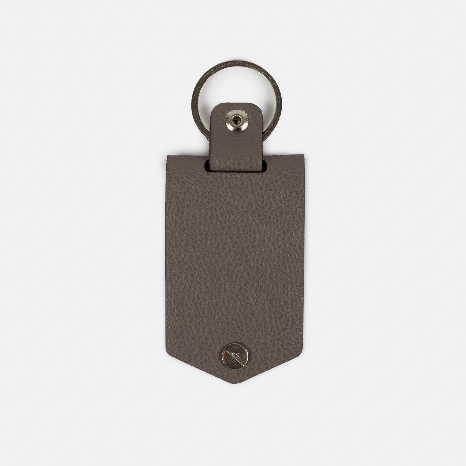 Chaveiro 'Foto' Grey-Off White Cat-