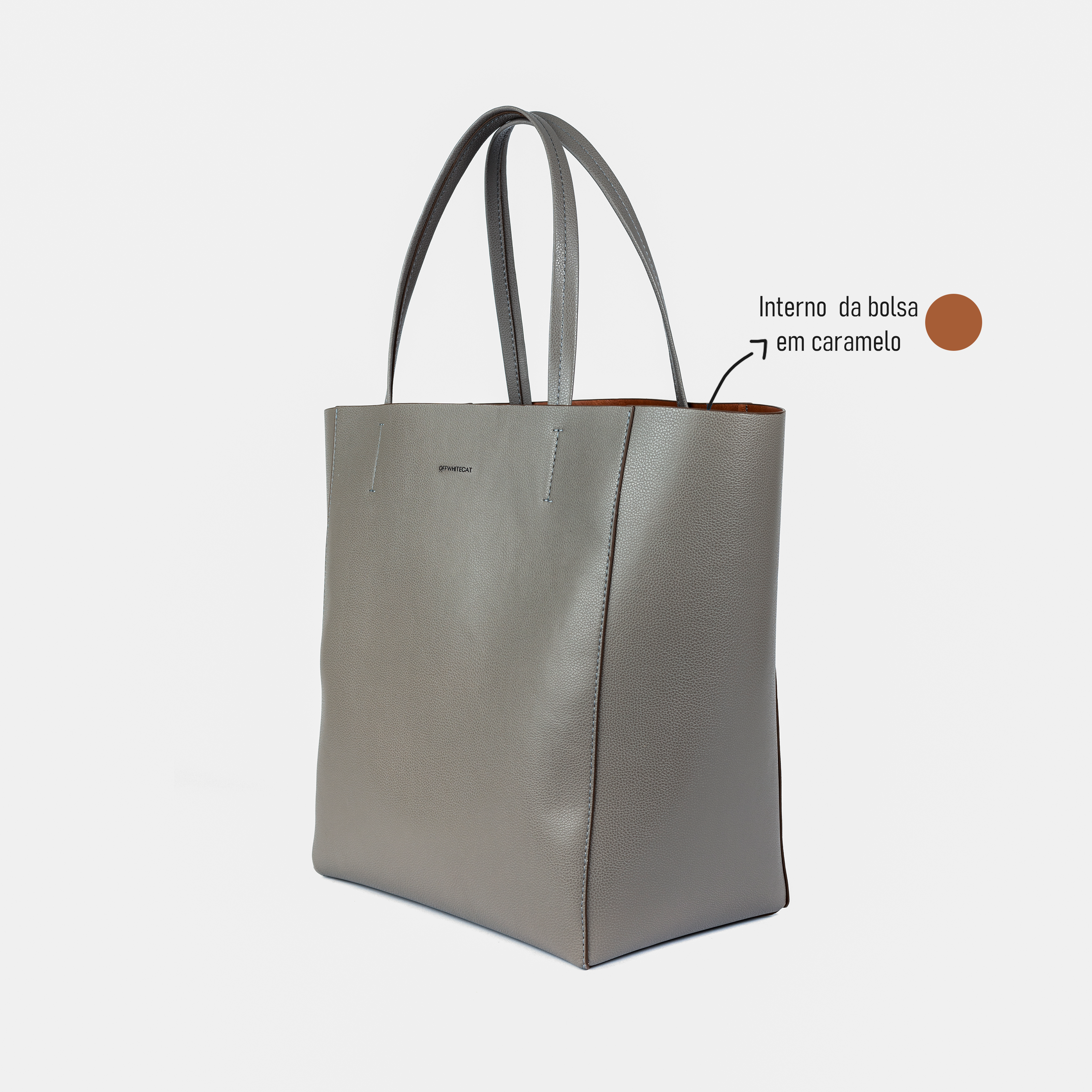 Bolsa 'Maxie' Grey
