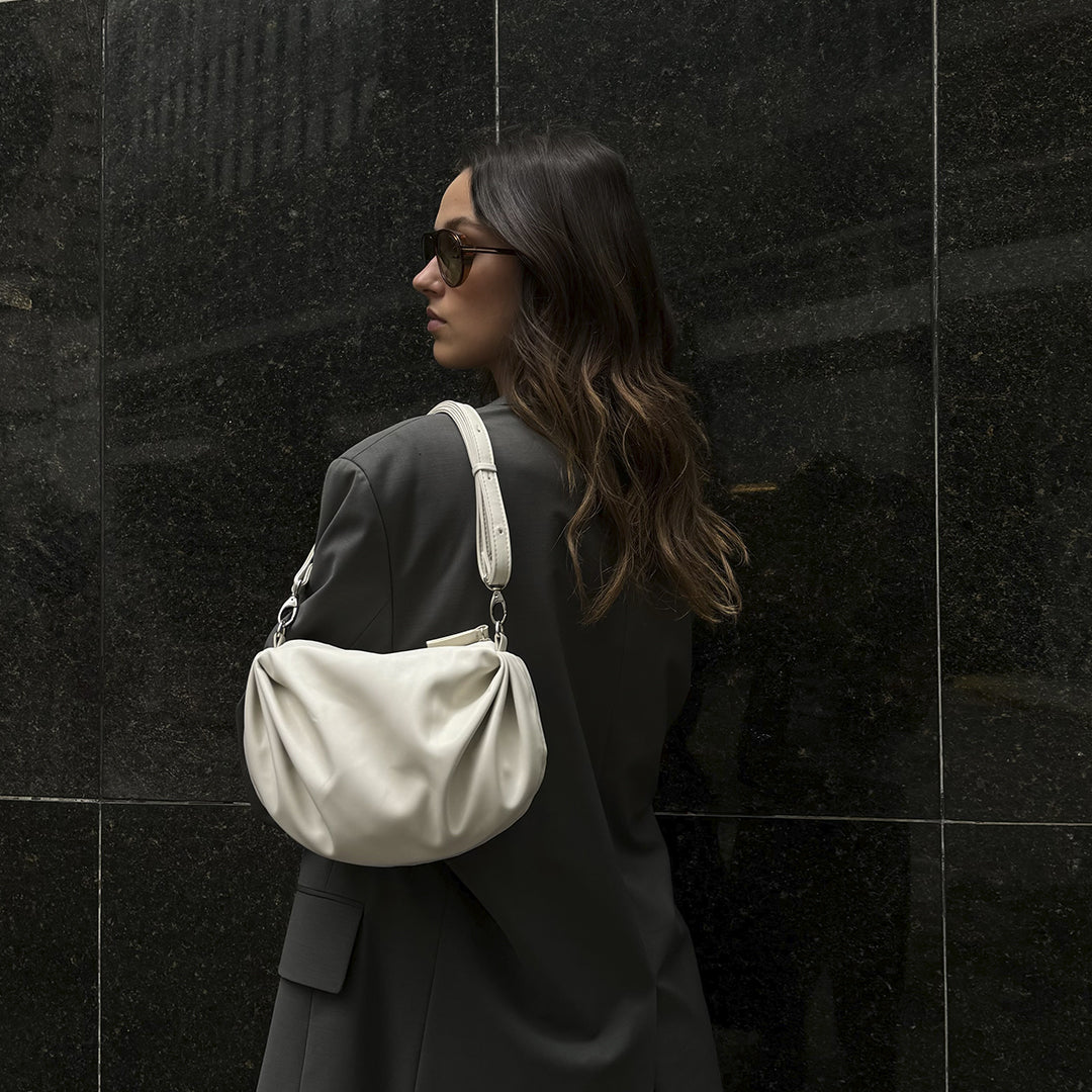 Bolsa 'Elle' Off White-Off White Cat-