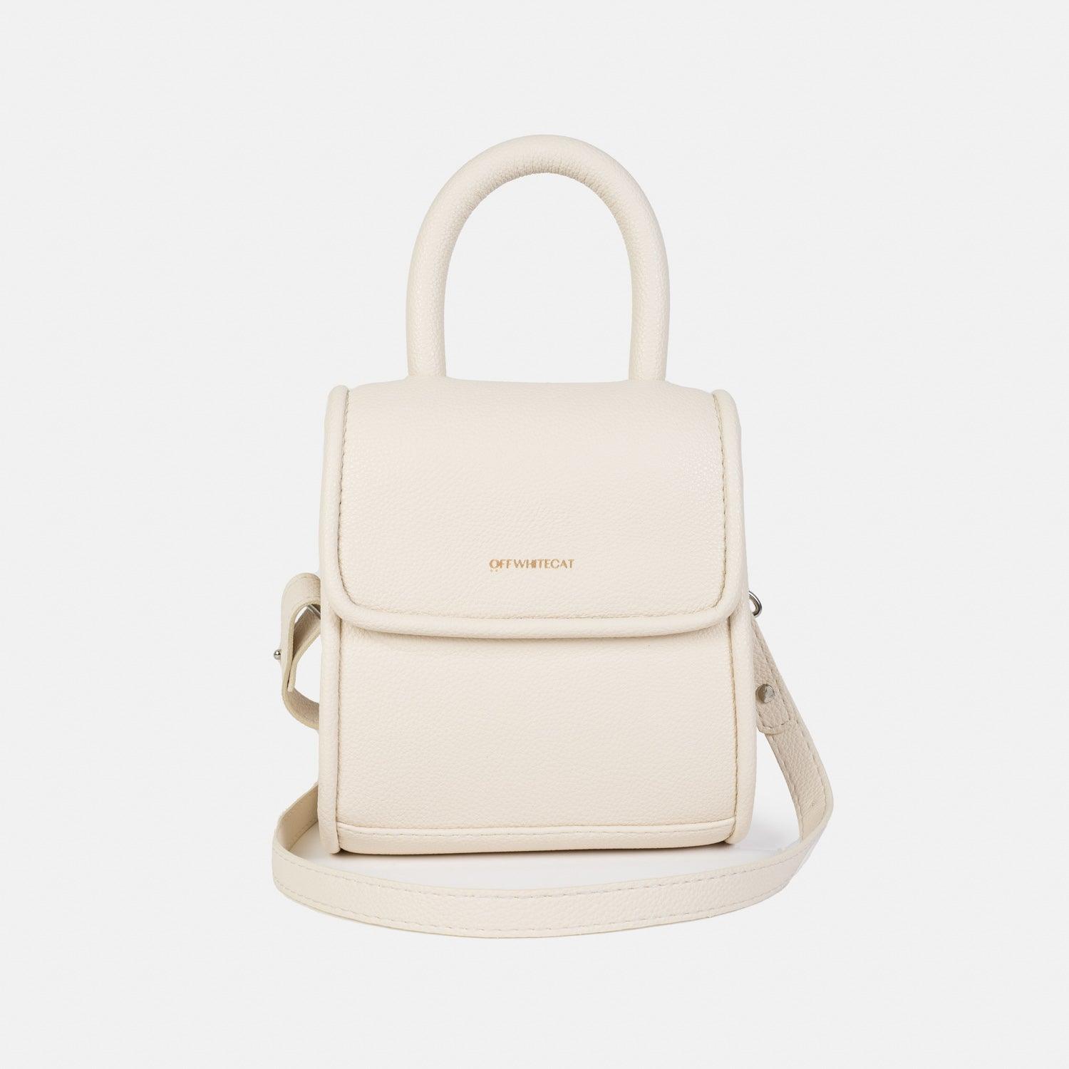 Bolsa 'Mini Duda' Off White-Off White Cat-Bolsa