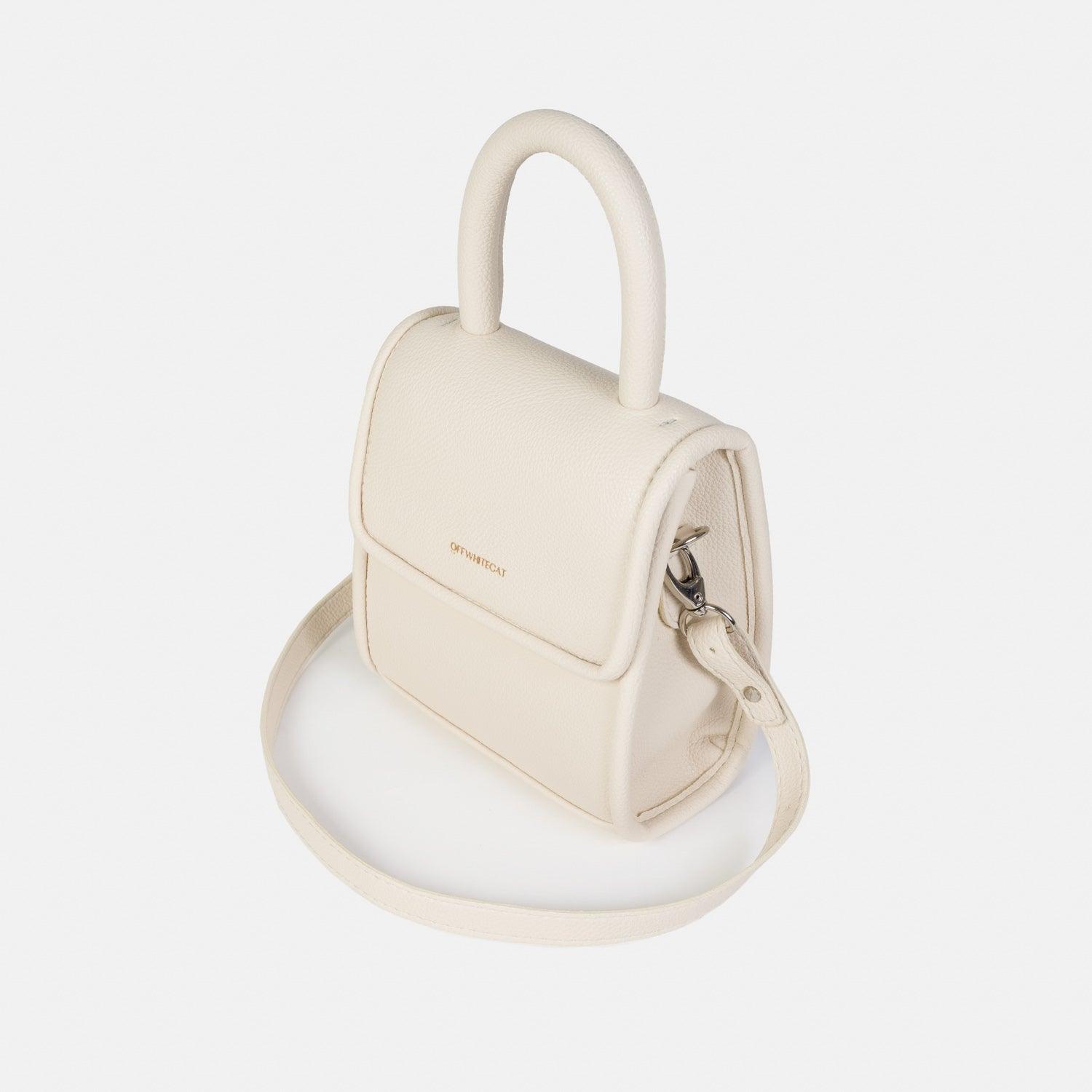 Bolsa 'Mini Duda' Off White-Off White Cat-Bolsa