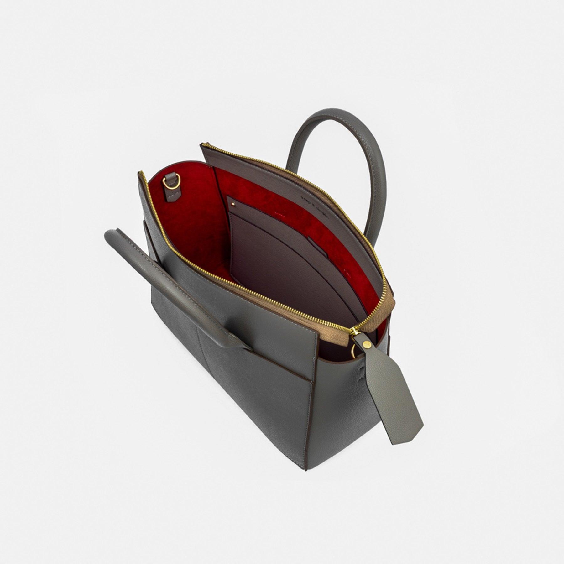 Bolsa 'Mini Juno' Grey-Off White Cat-Bolsa