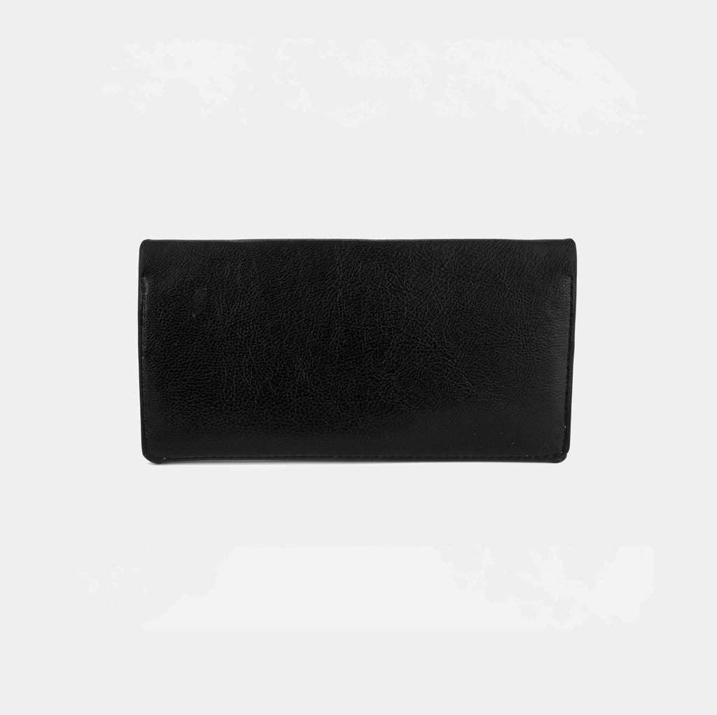 Carteira 'Frida' Black-Off White Cat-