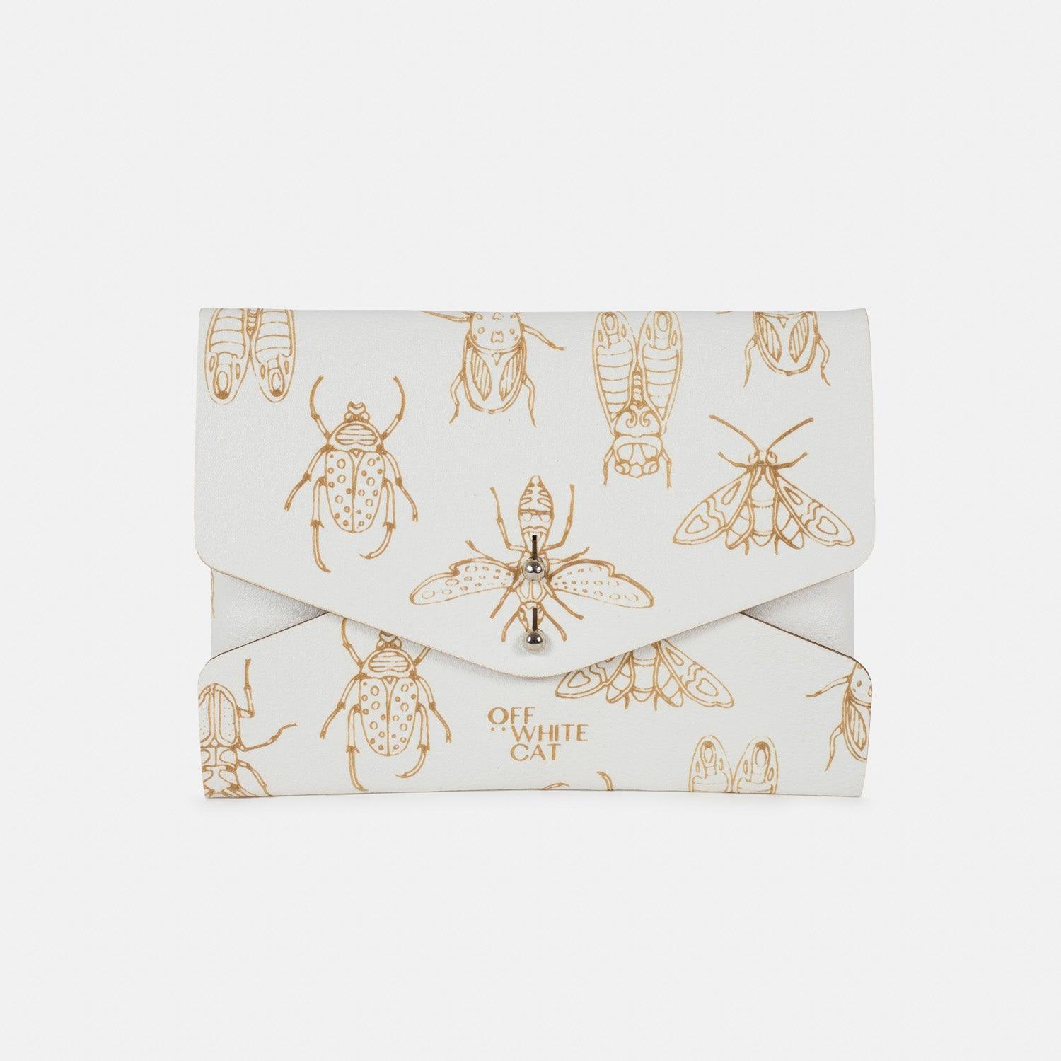 Carteira 'Lola' Off White-Off White Cat-