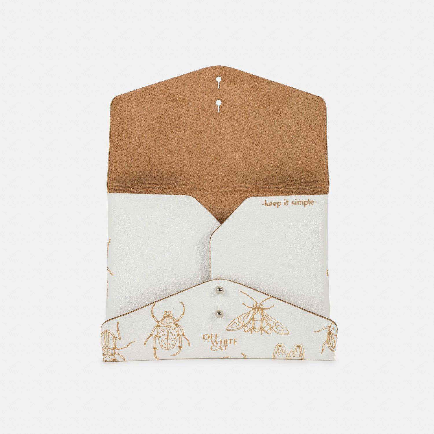 Carteira 'Lola' Off White-Off White Cat-