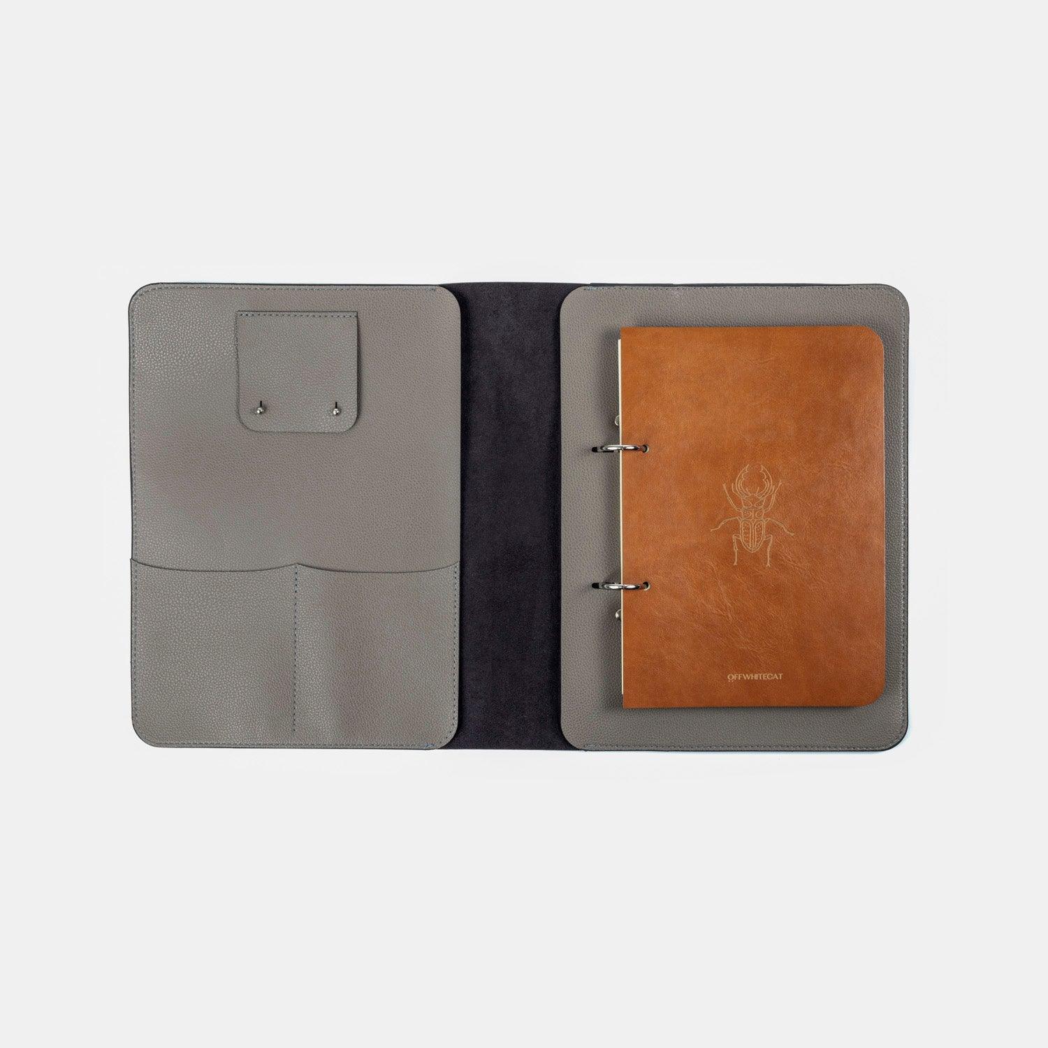 Case 'Bob' Grey-Off White Cat-