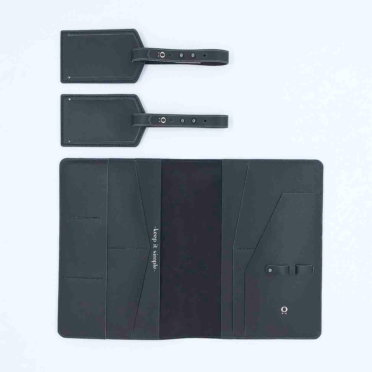 Trio 'Félix' Família Black/White-Off White Cat-