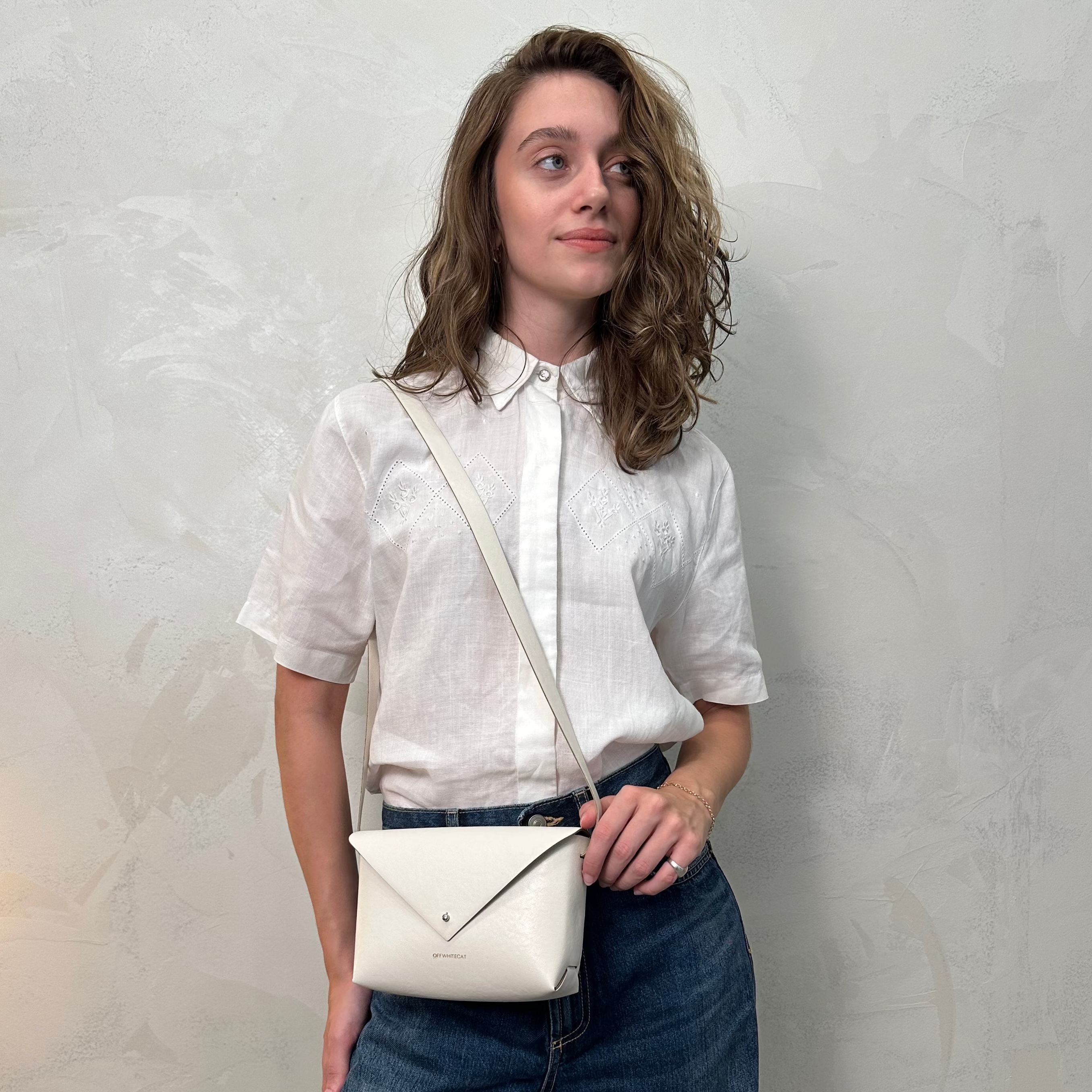 Bolsa 'Iris' Off White