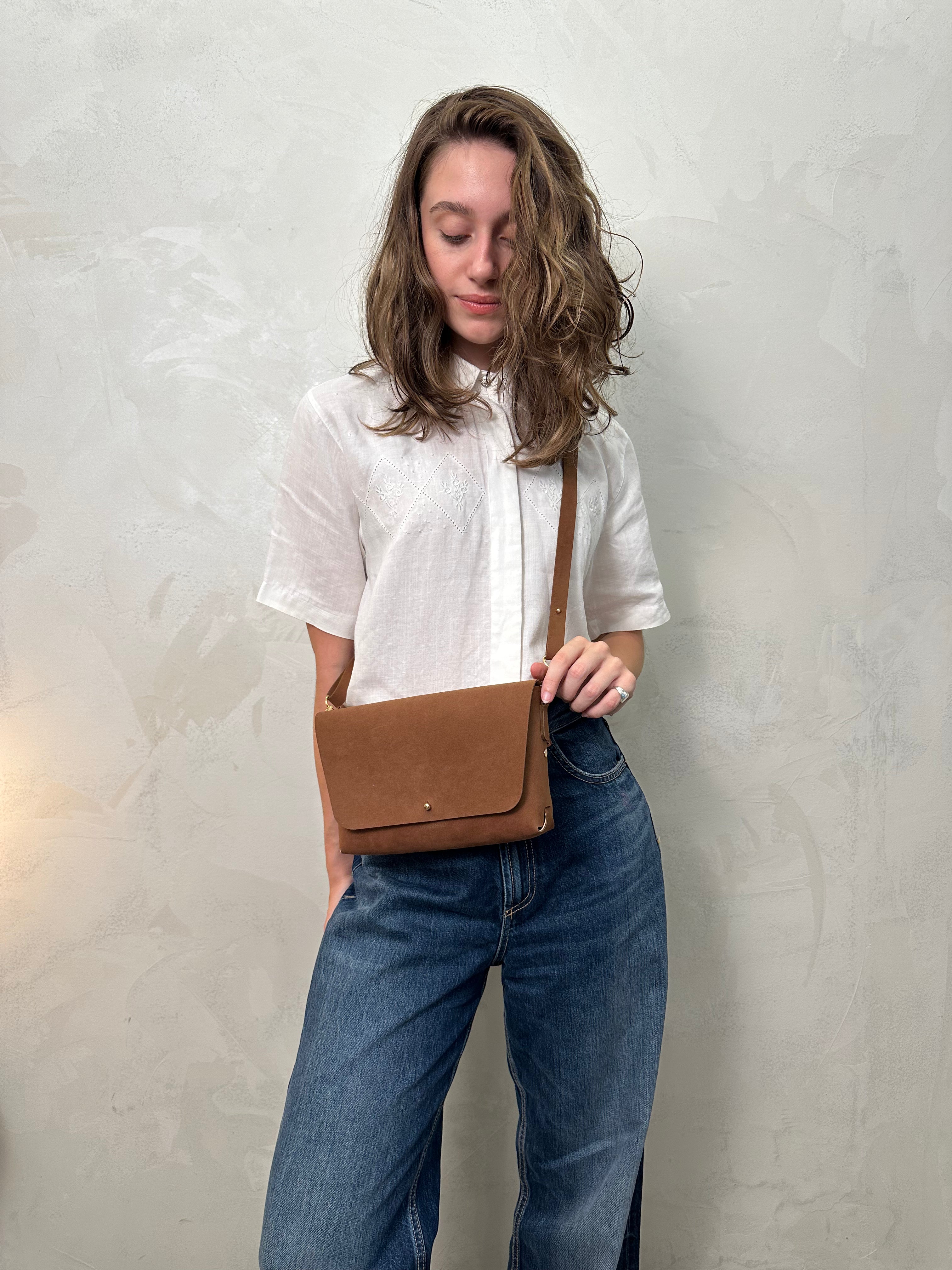 Bolsa 'Anne' Chocolat