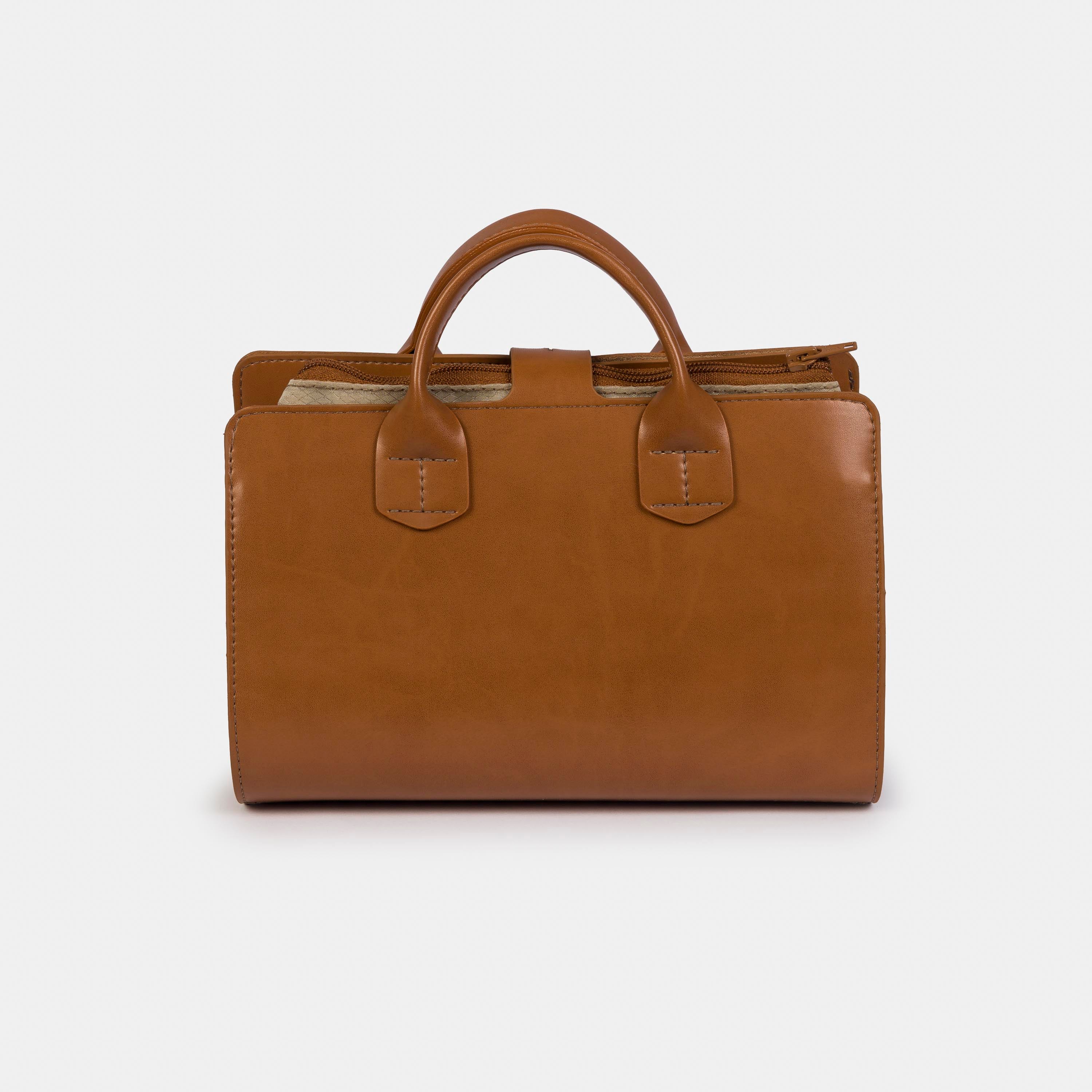 Necessaire 'Marie' Natural-Off White Cat-
