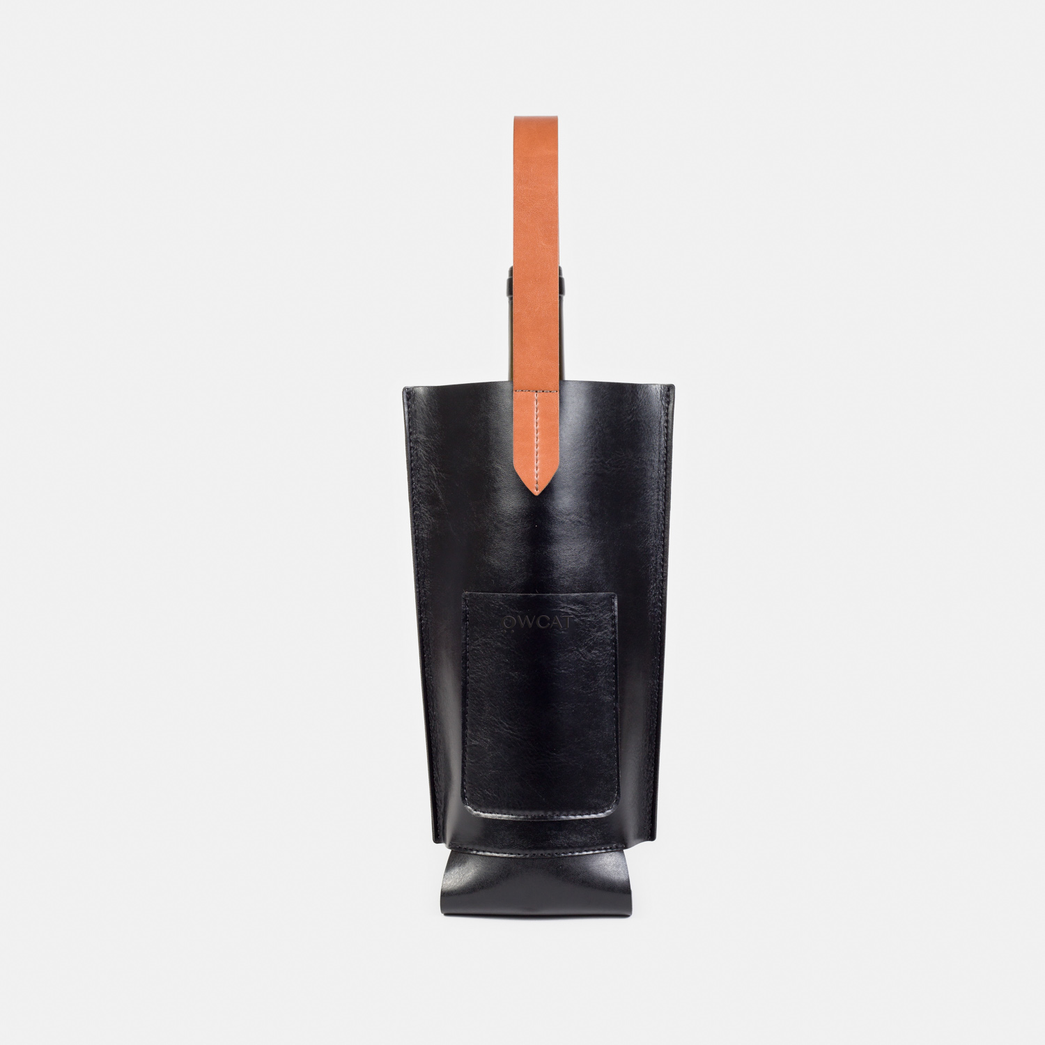 Porta Vinho Black/Natural-Off White Cat-