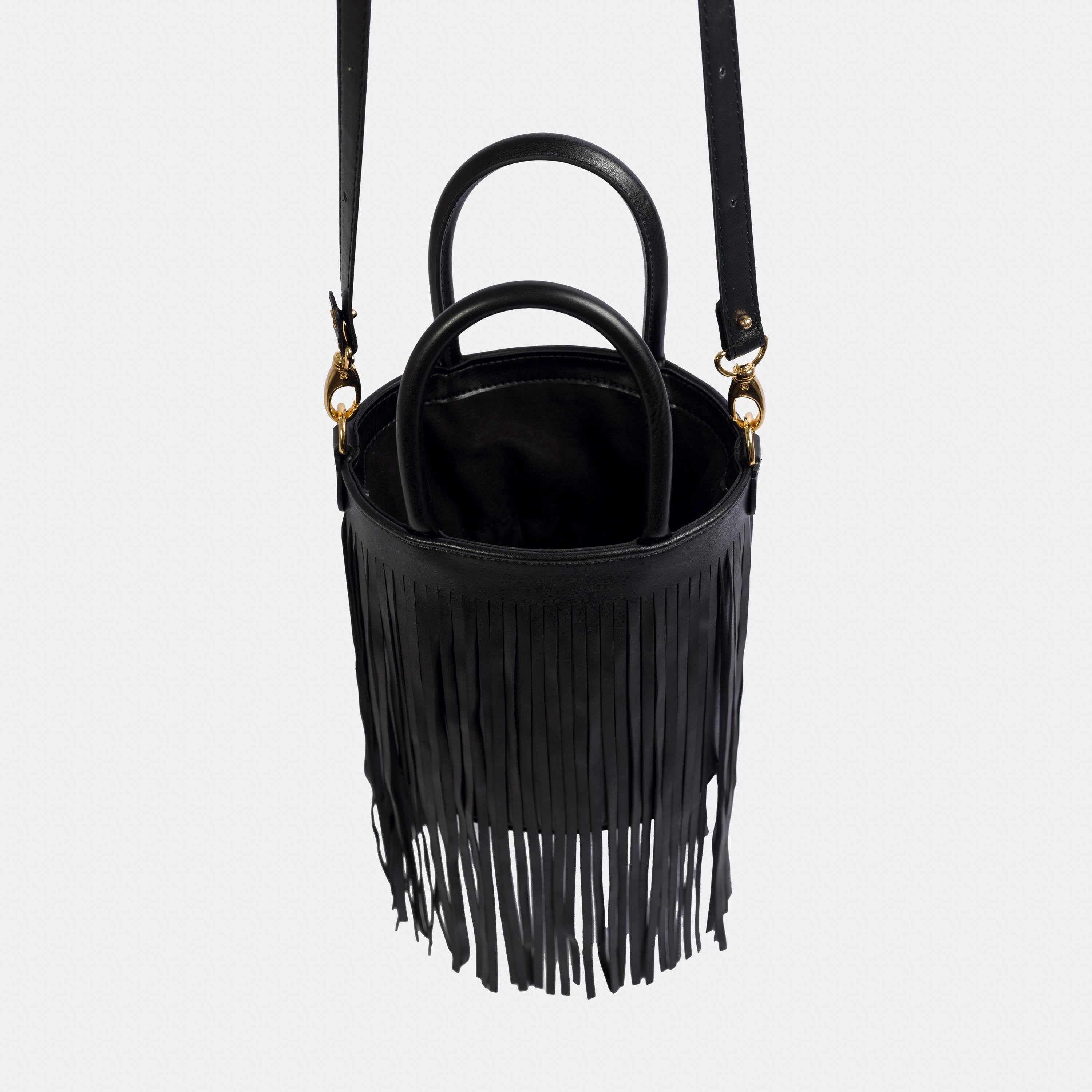Bolsa 'Margot' Franjas Black