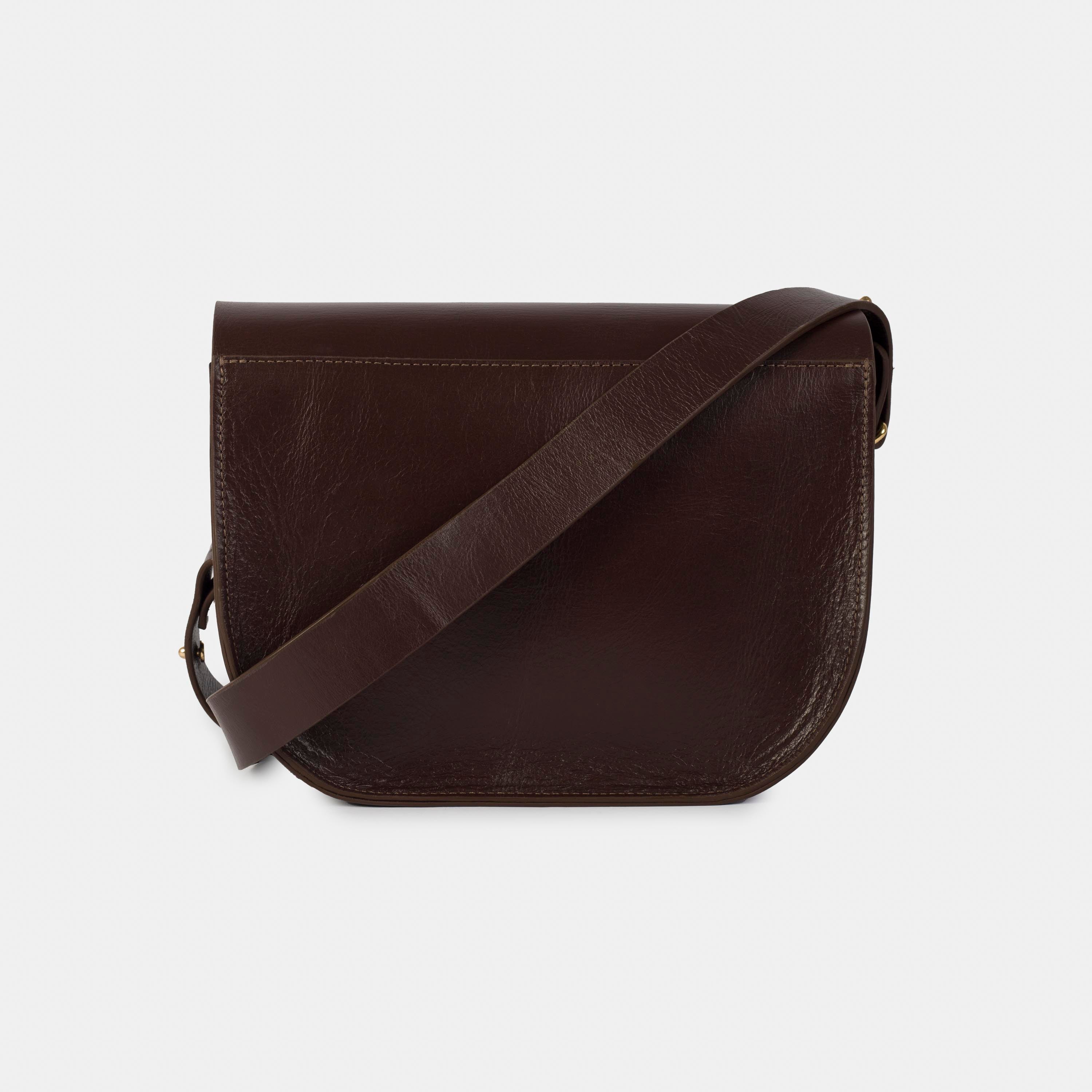 Bolsa 'Vic' Couro - Espresso