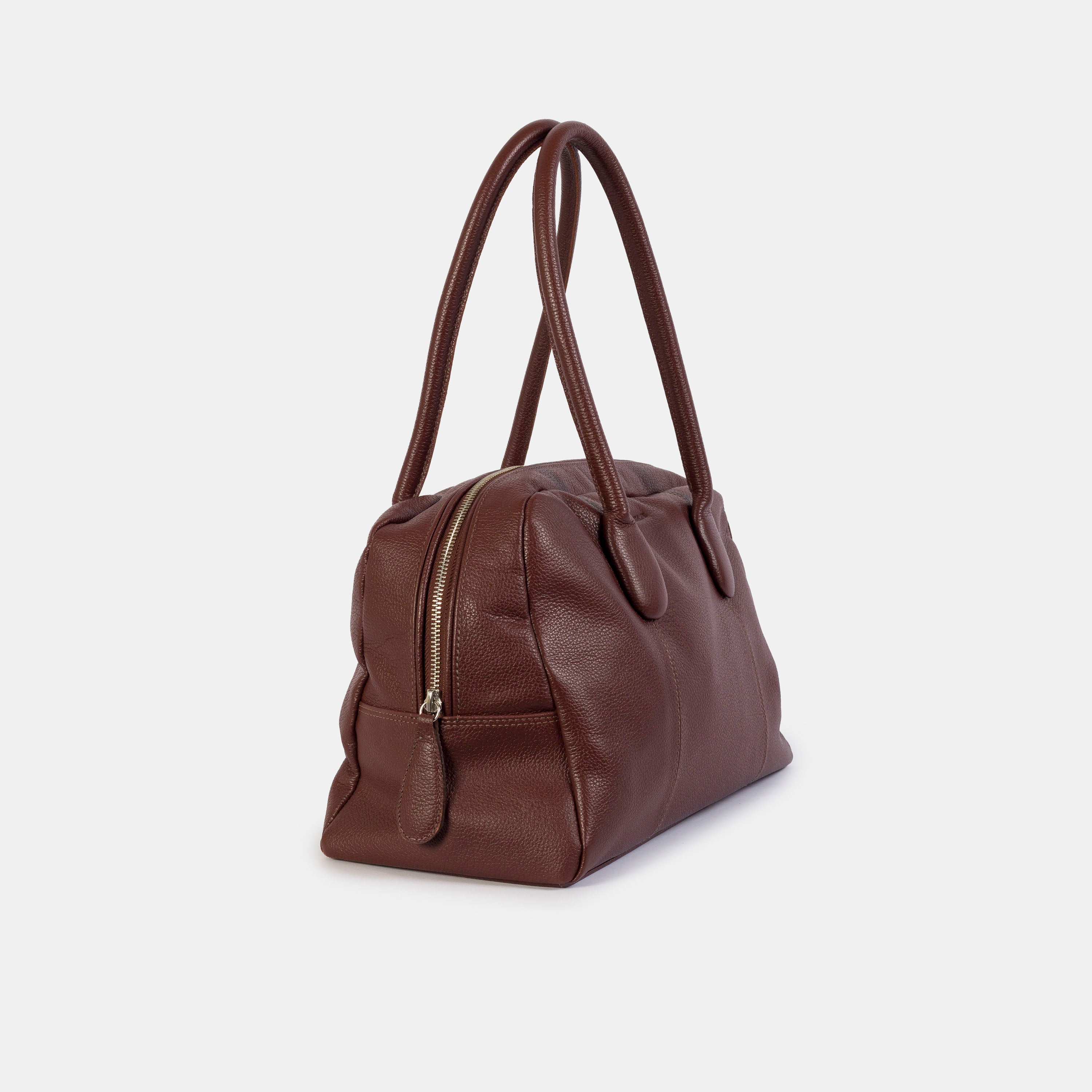 Bolsa 'Suki' Couro Brandy