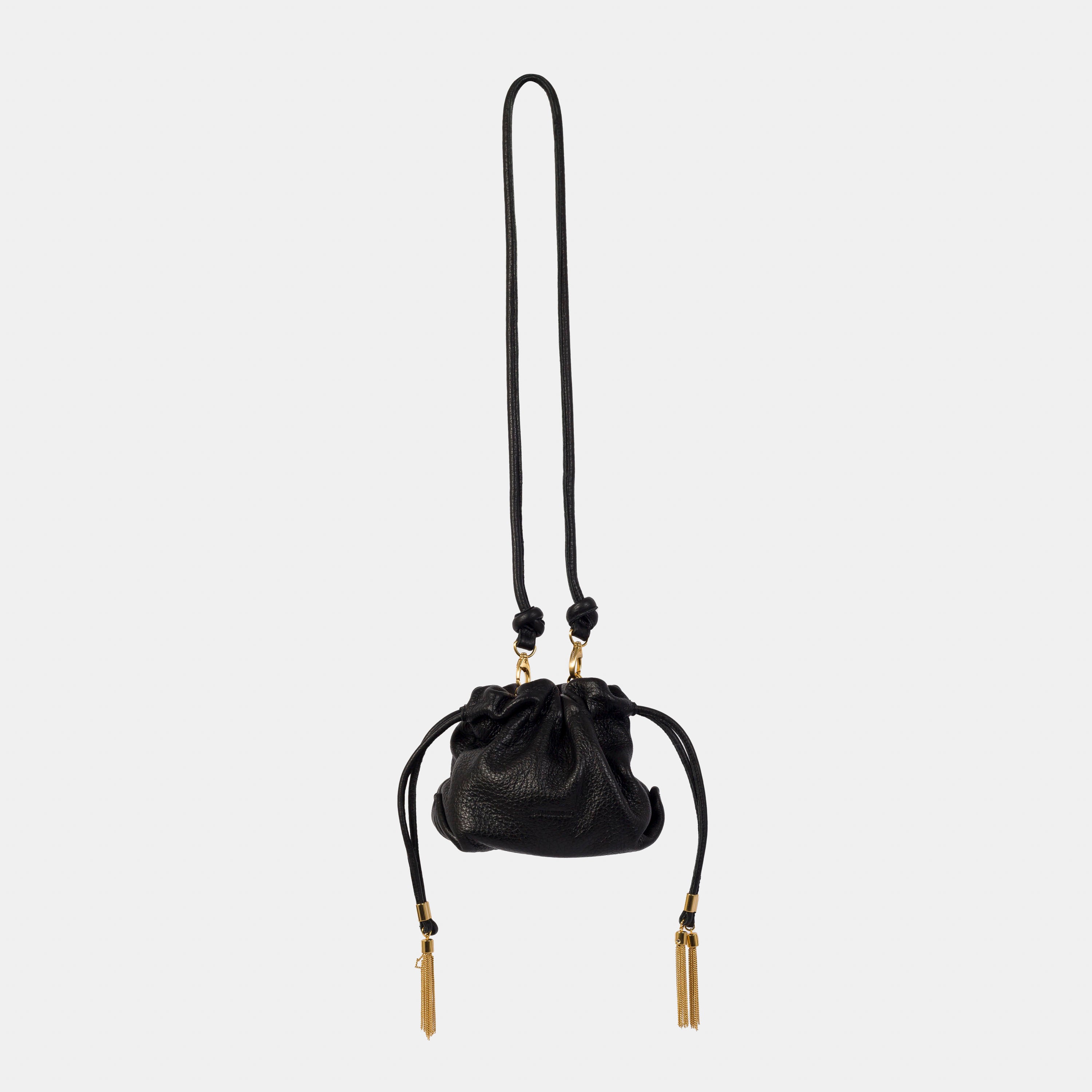 Bolsa 'Mitza' Couro - Black