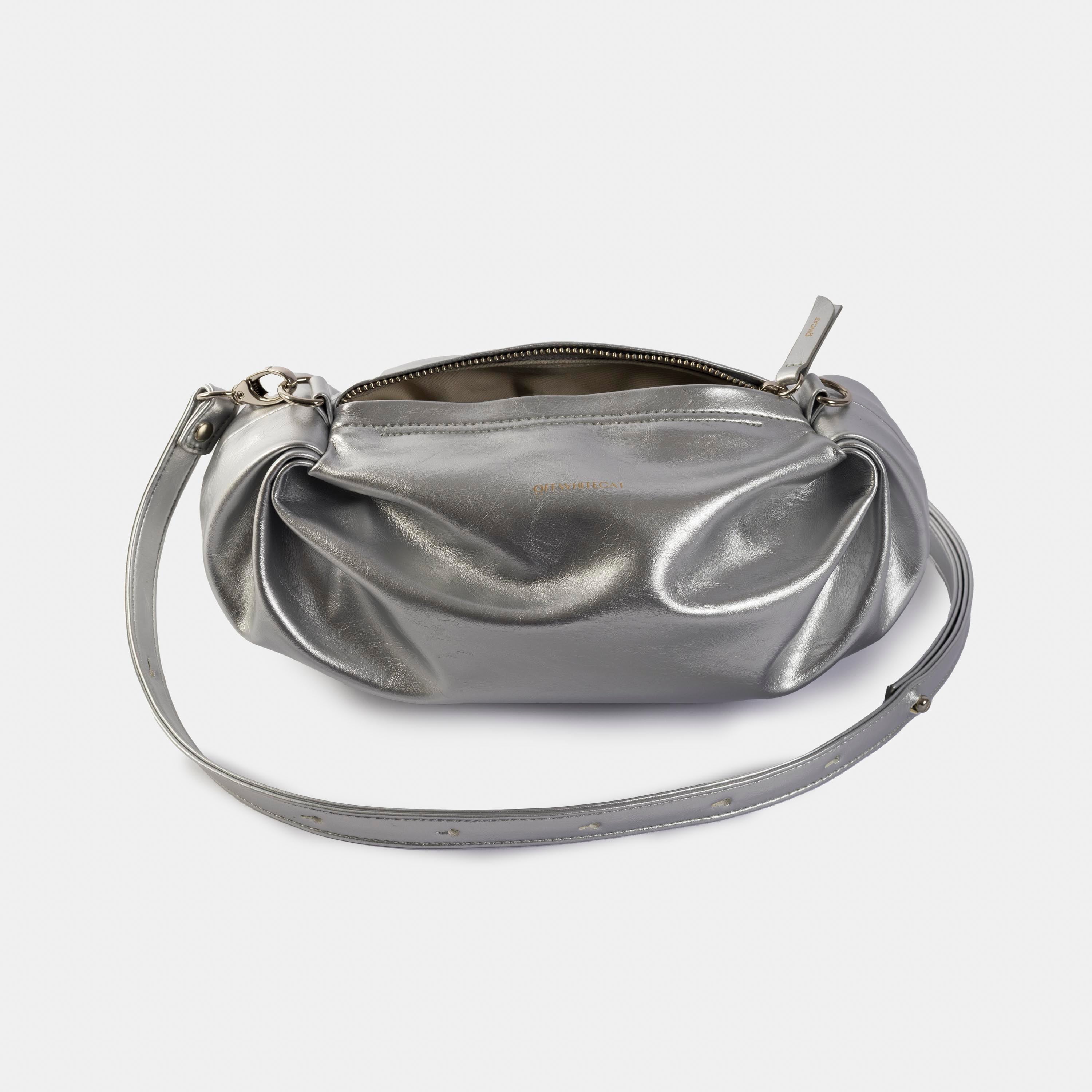 Bolsa 'Elle' Silver