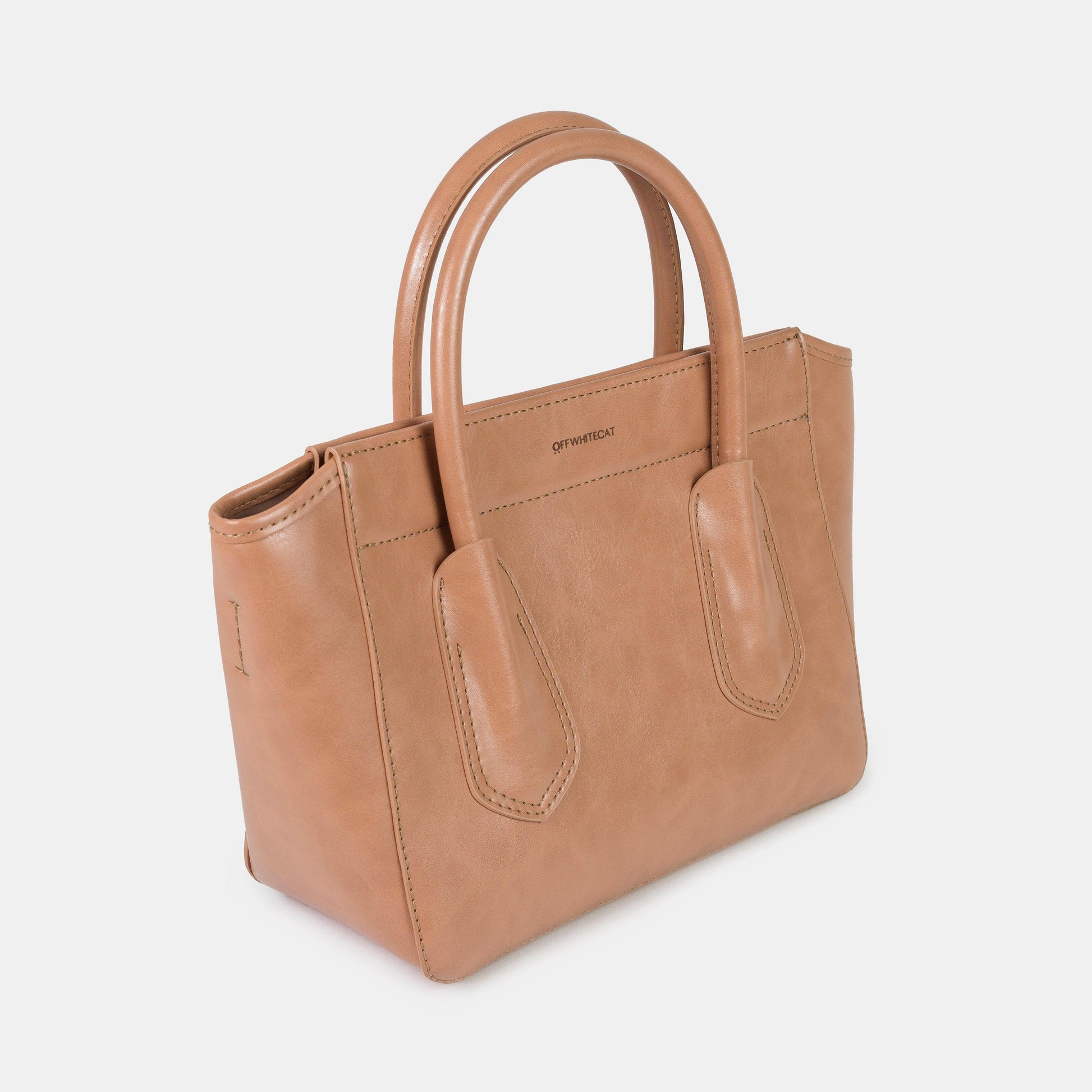 Bolsa 'Claire' Sand - Off White Cat