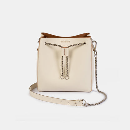 Bolsa 'Mini Lucy' Off White - Off White Cat