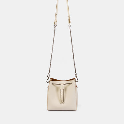 Bolsa 'Mini Lucy' Off White - Off White Cat