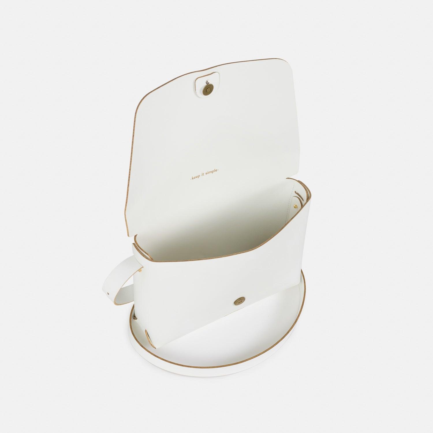 Bolsa 'Cecii' Off White-Off White Cat-Bolsa