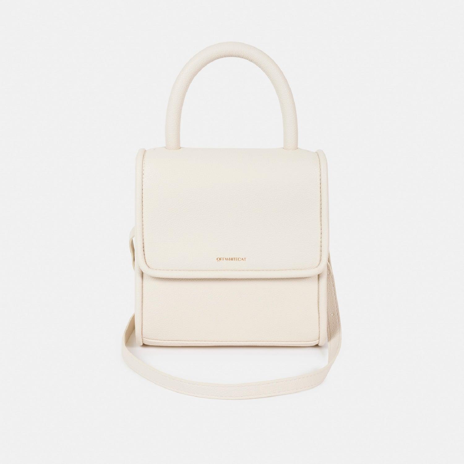 Bolsa 'Duda' Off White-Off White Cat-Bolsa