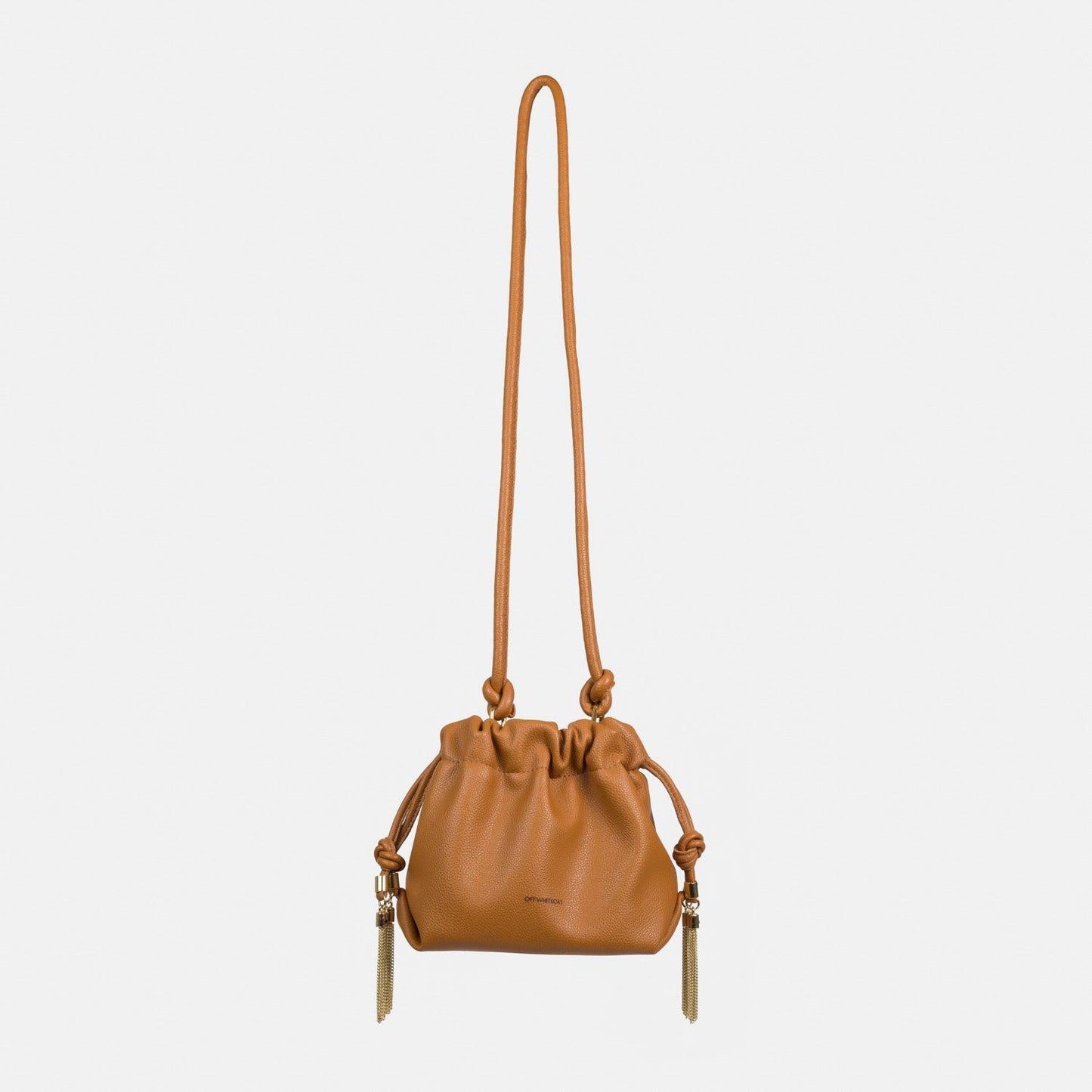 Bolsa 'Mitza' Camel - Off White Cat