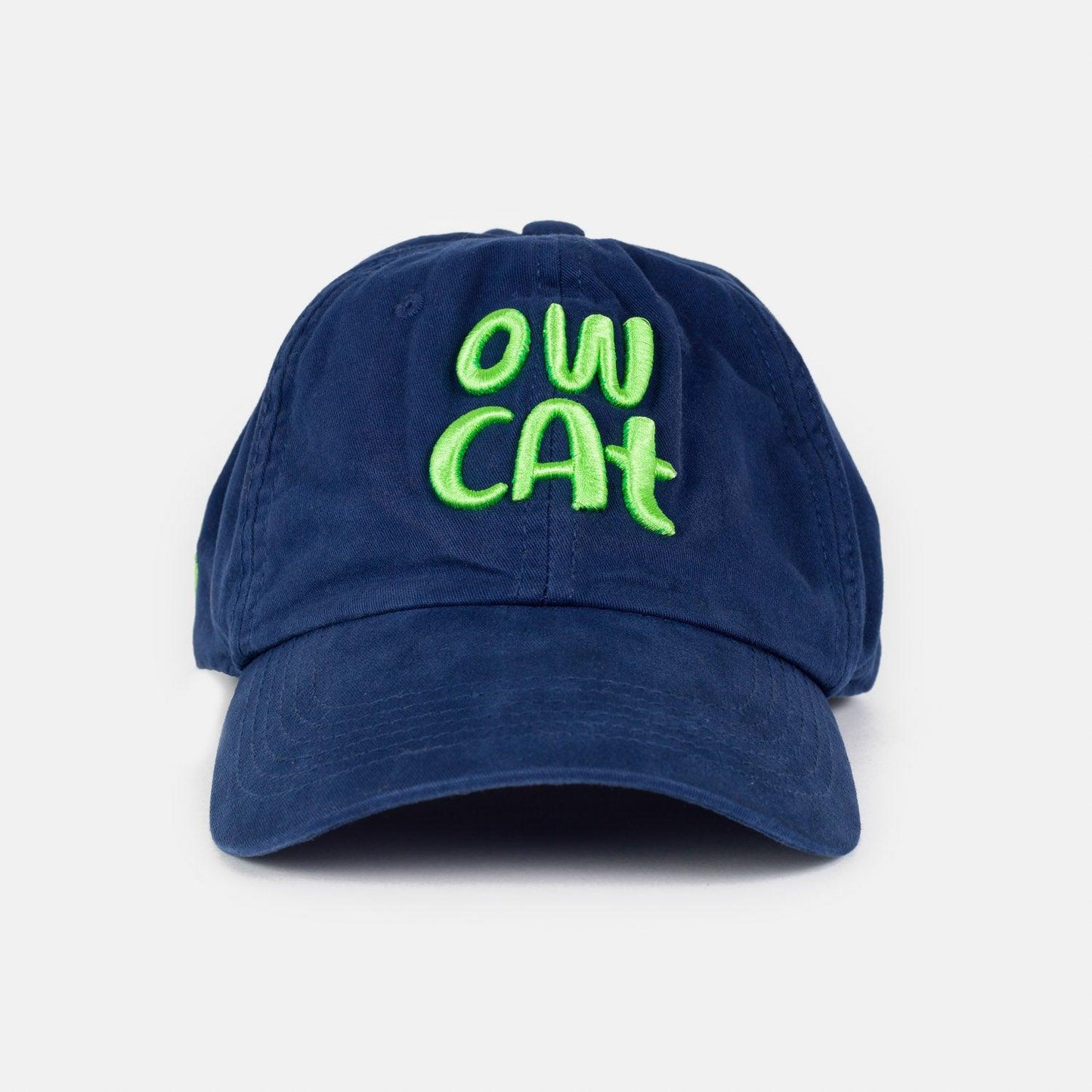 Boné 'Ow Cat' Navy - Off White Cat